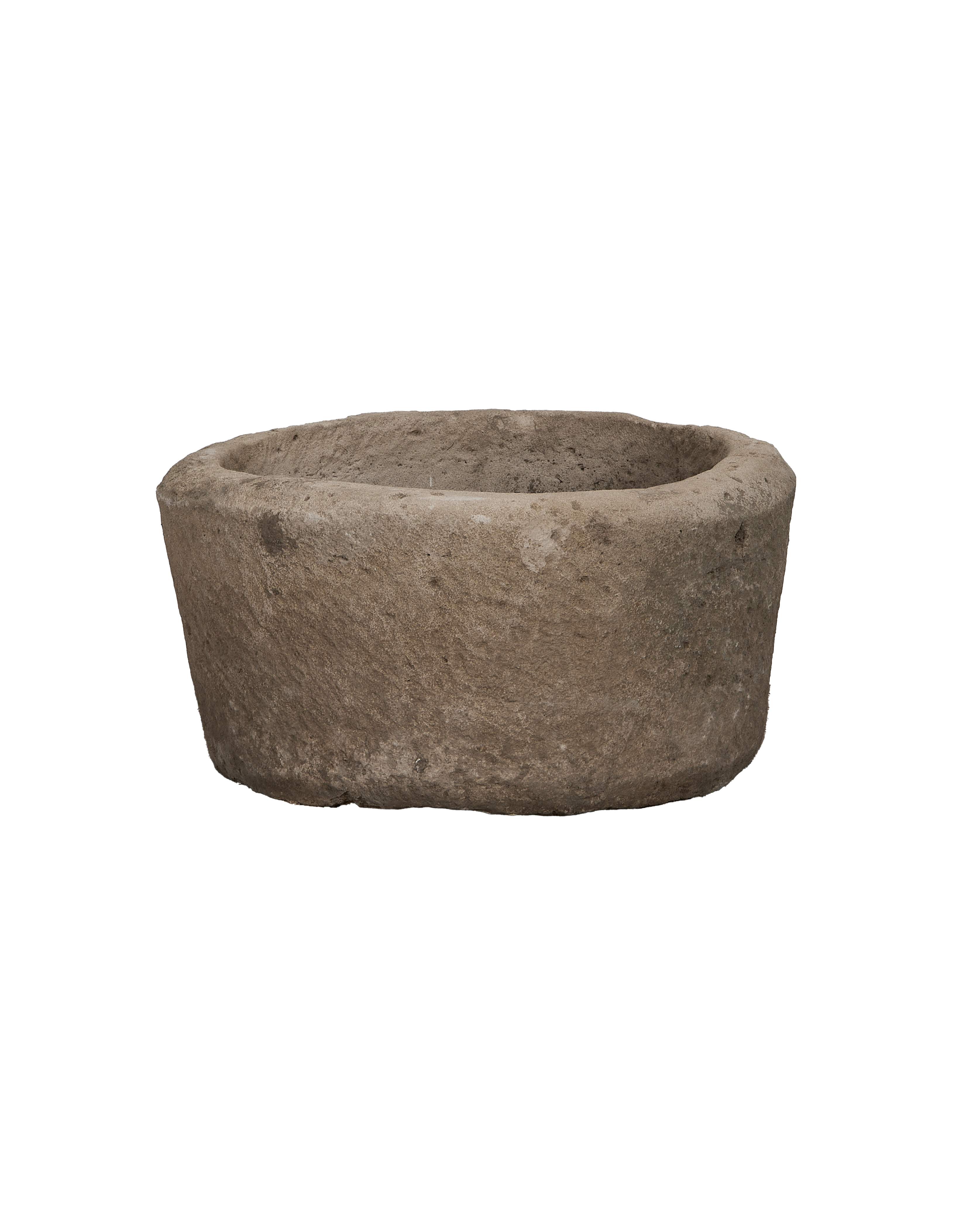 Olive Ateliers - Limestone Trough - Round