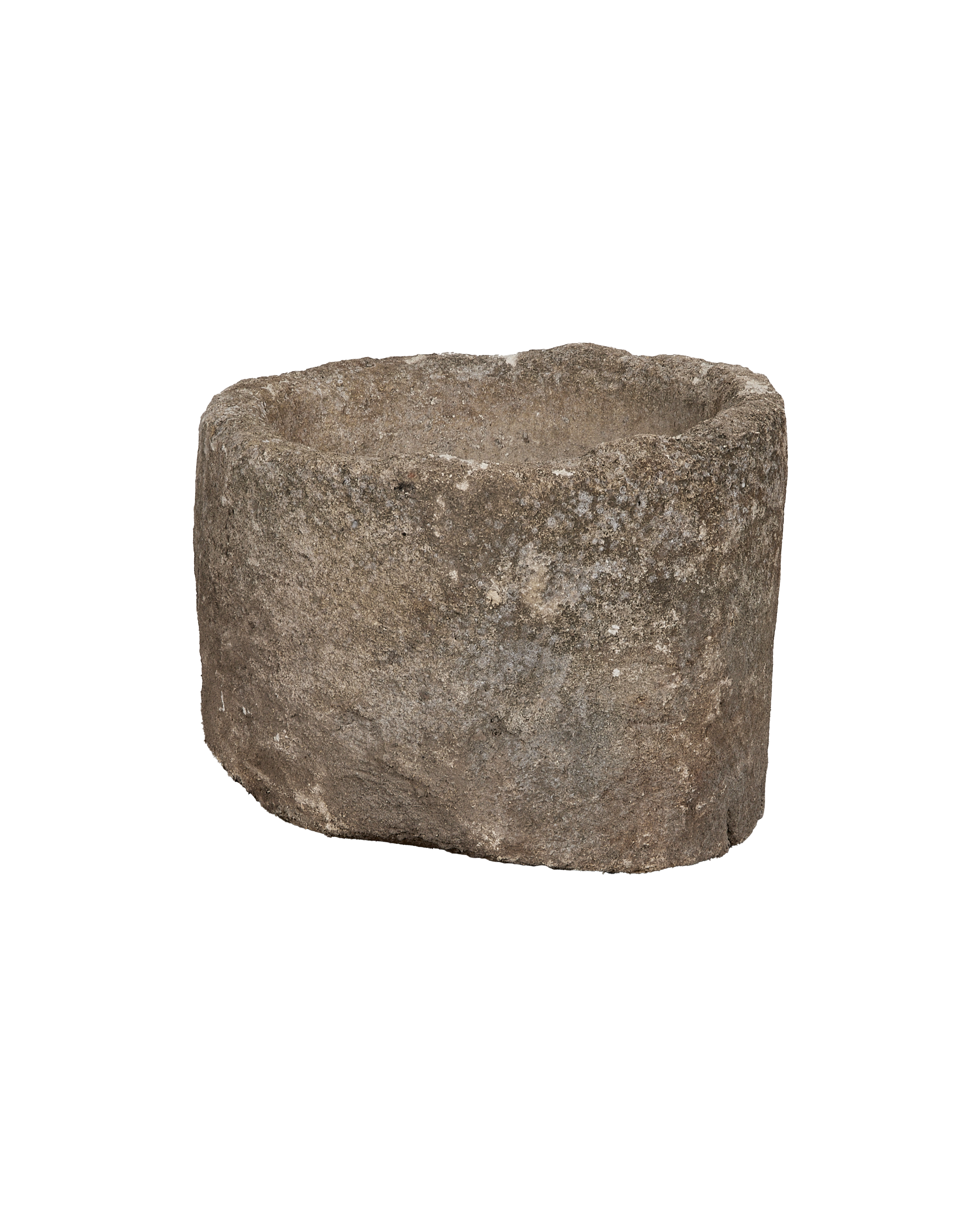 Olive Ateliers - Limestone Trough - Round