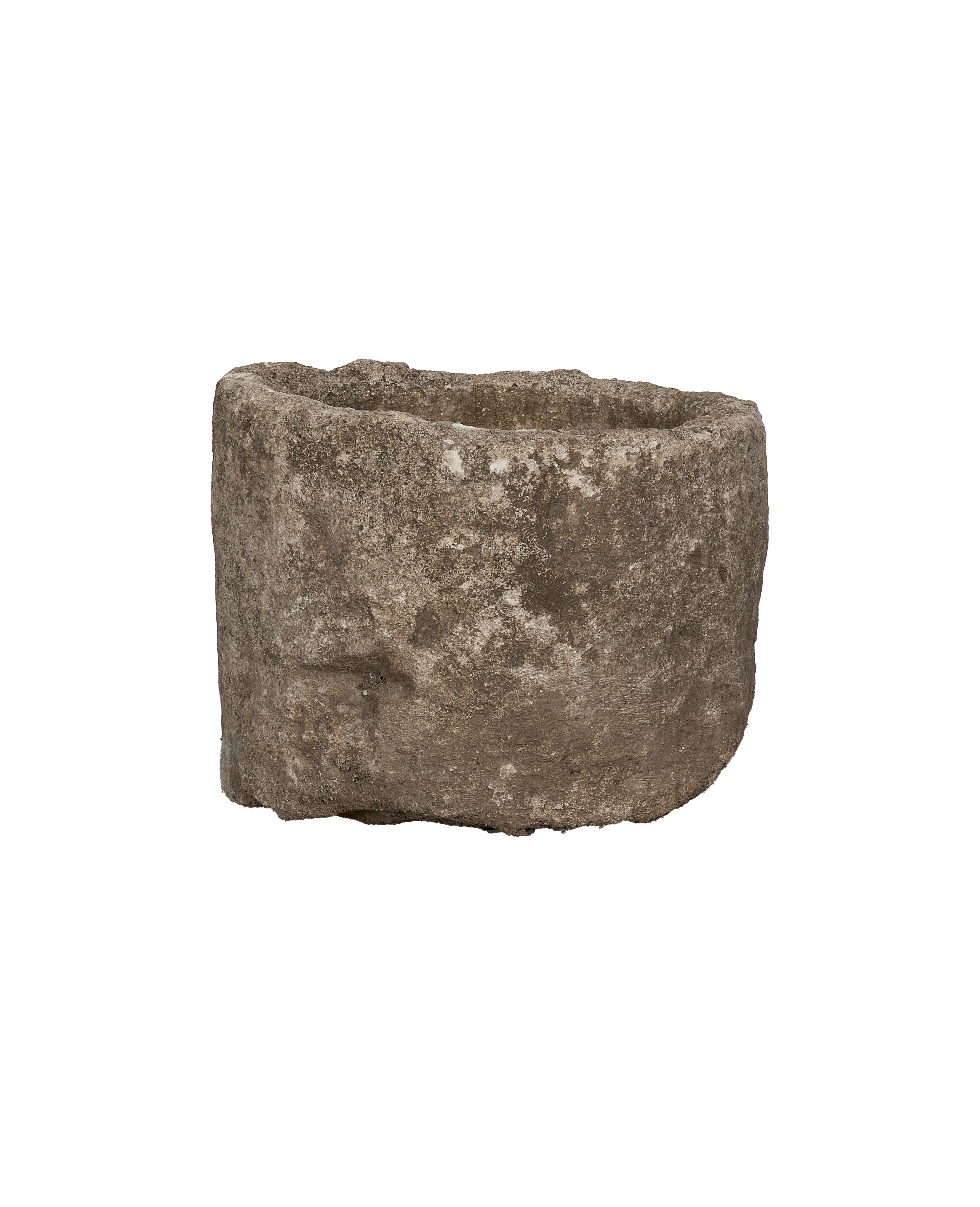 Olive Ateliers - Limestone Trough - Round