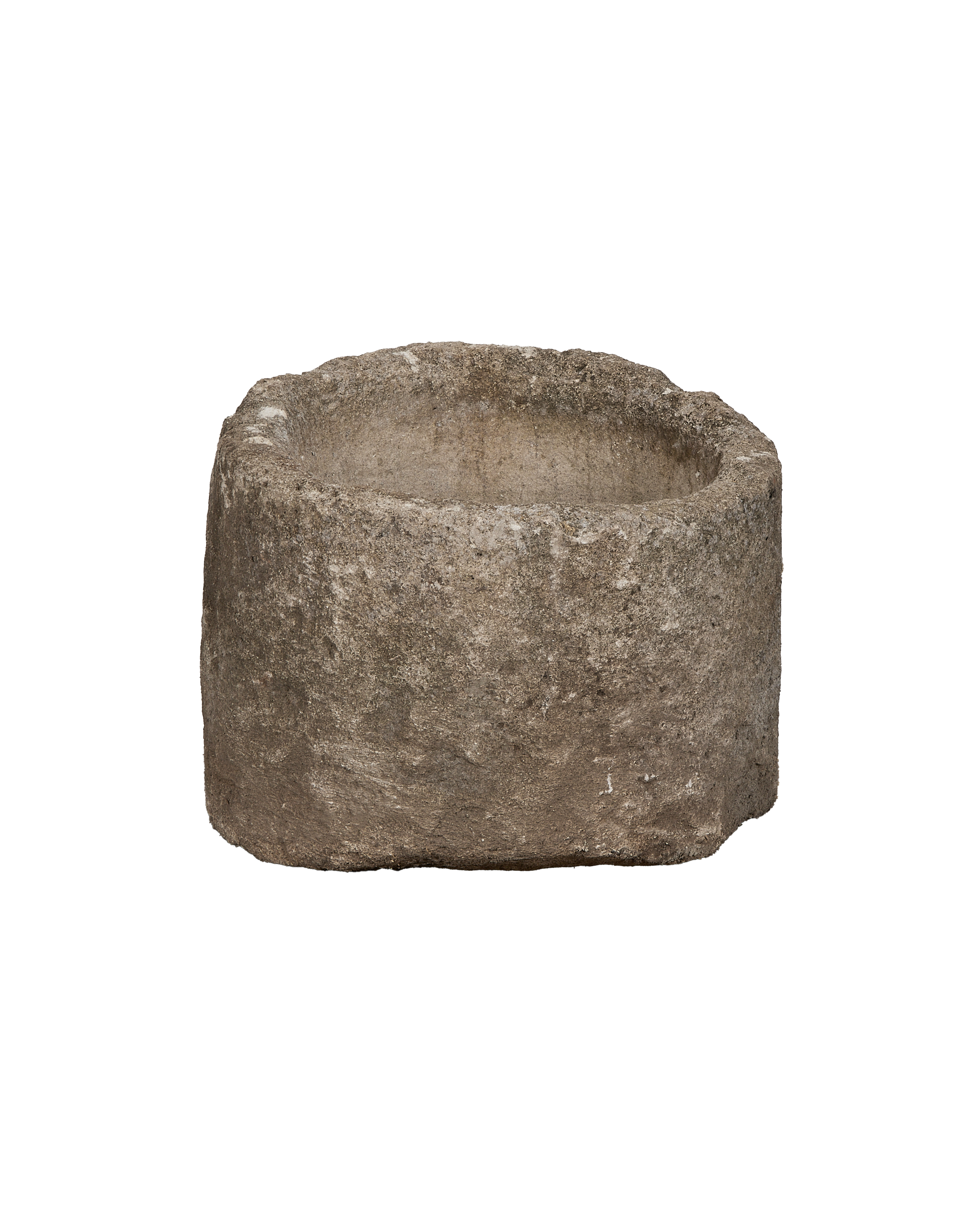 Olive Ateliers - Limestone Trough - Round