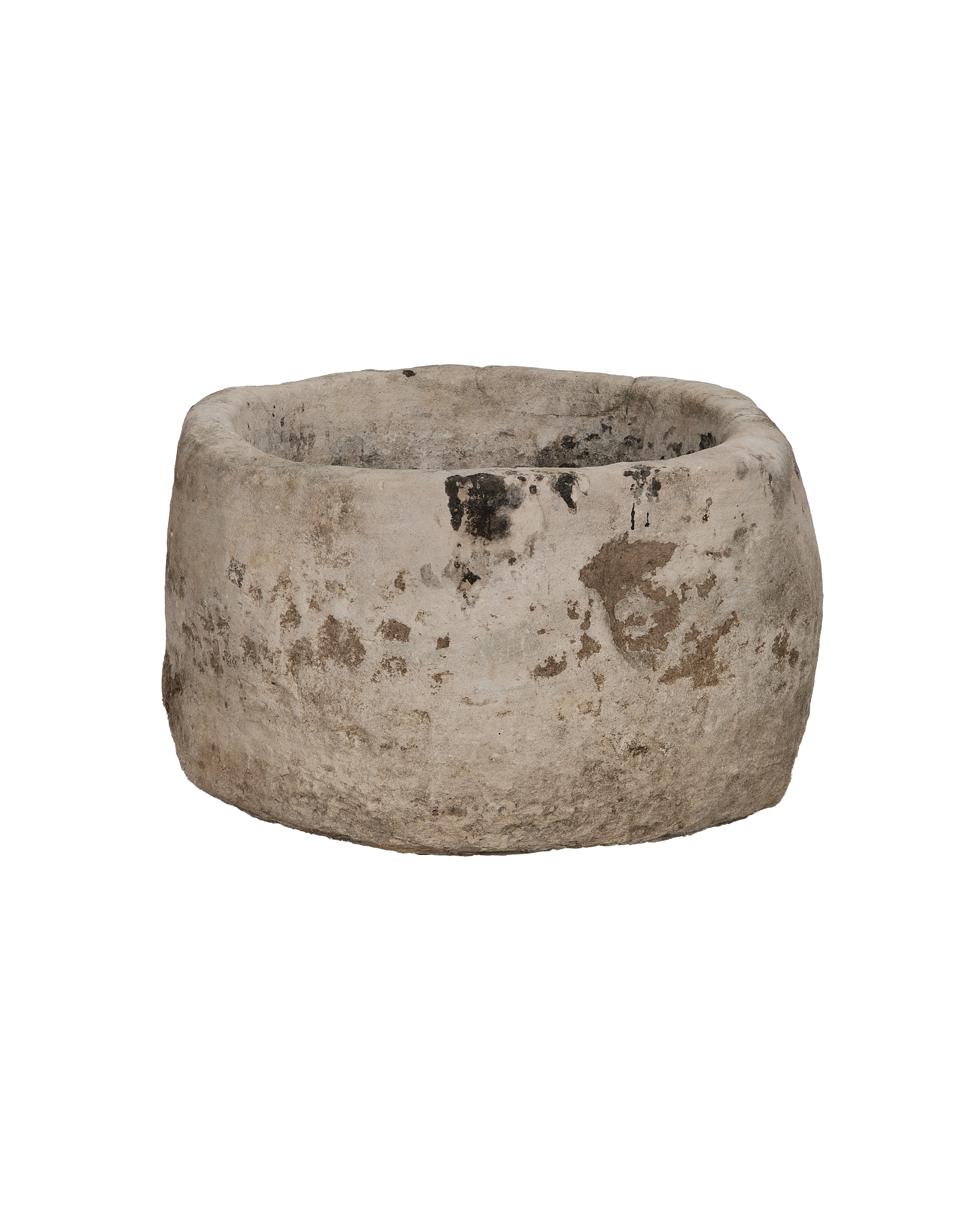 Olive Ateliers - Limestone Trough - Round
