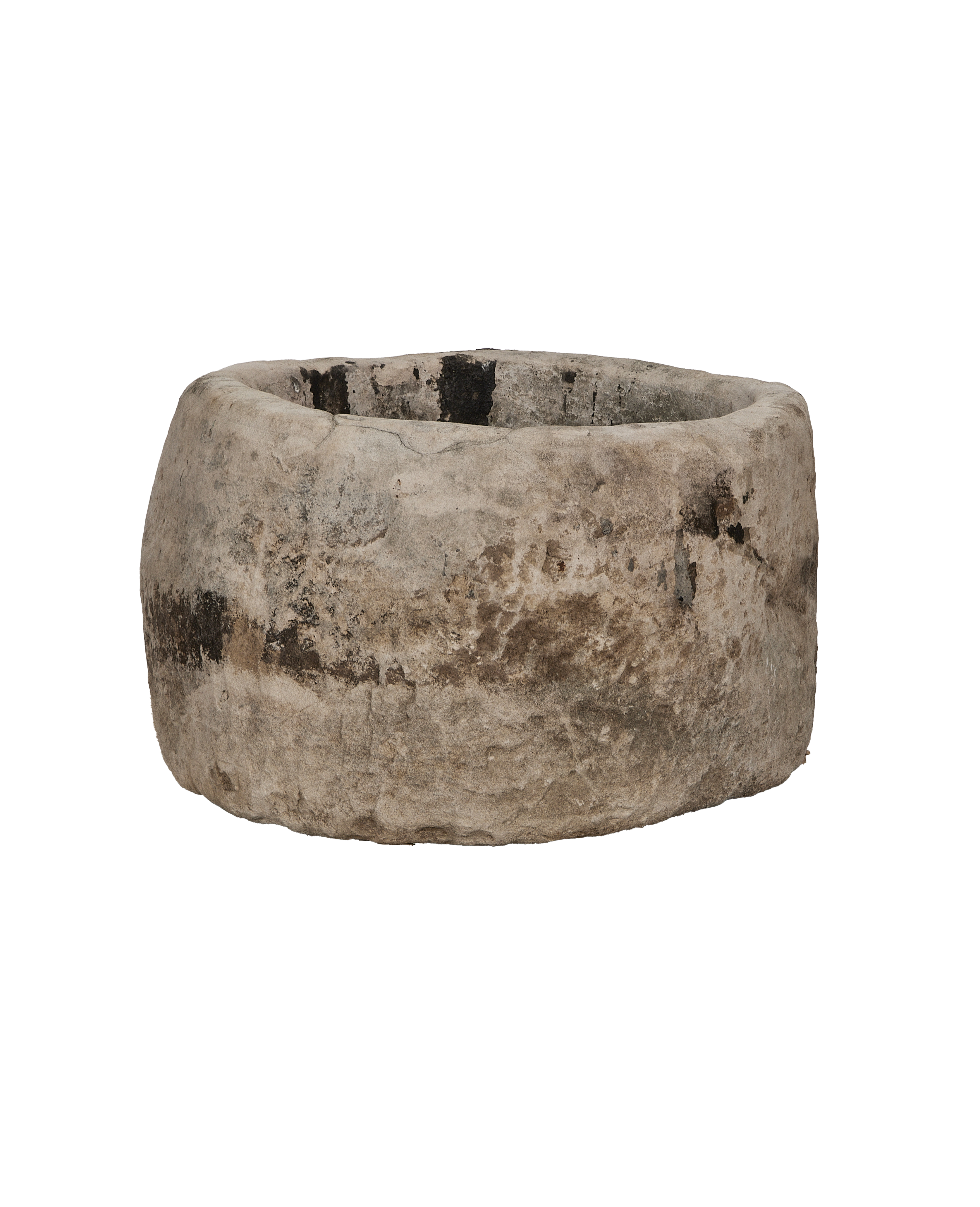 Olive Ateliers - Limestone Trough - Round
