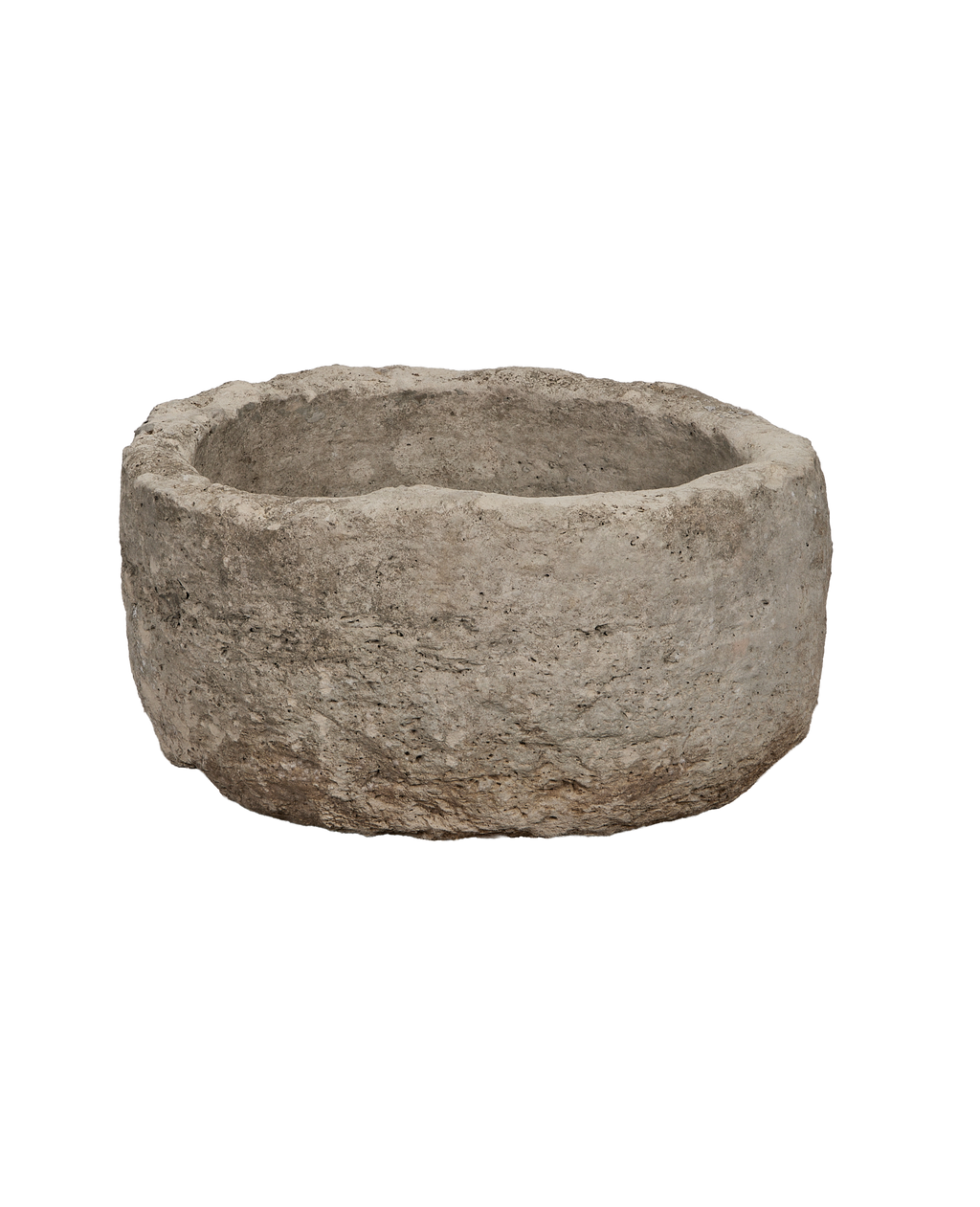 Olive Ateliers - Limestone Trough - Round