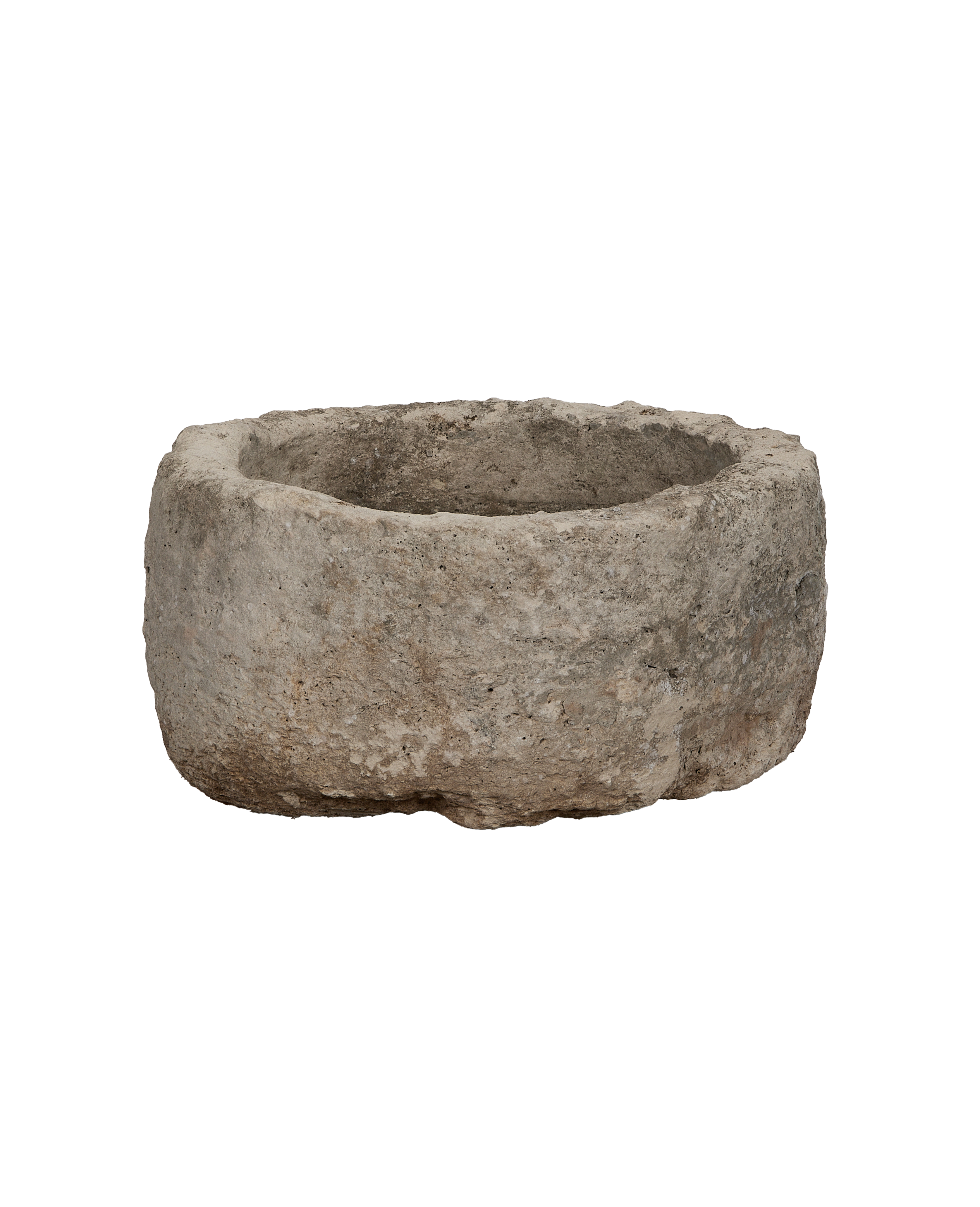 Olive Ateliers - Limestone Trough - Round
