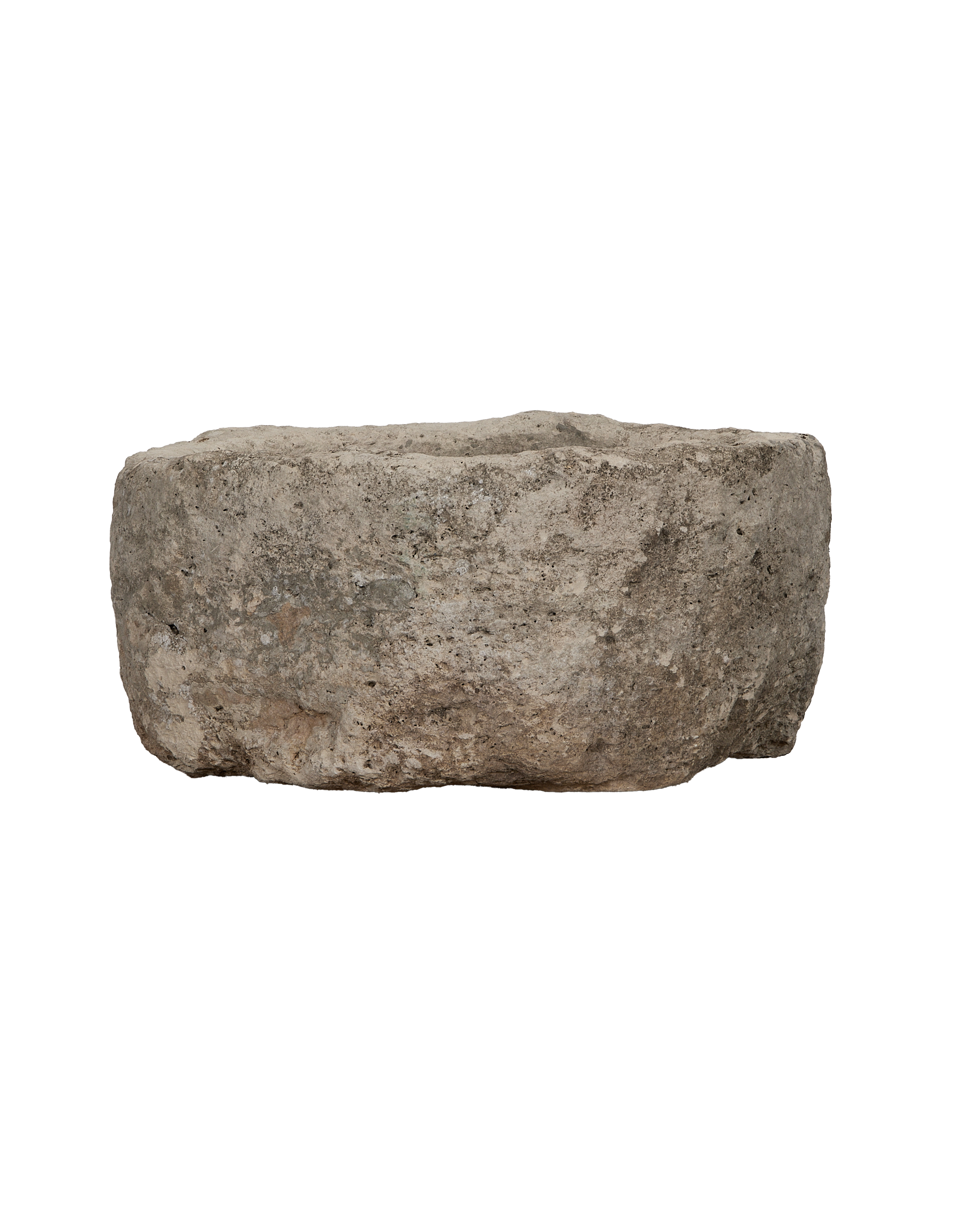 Olive Ateliers - Limestone Trough - Round