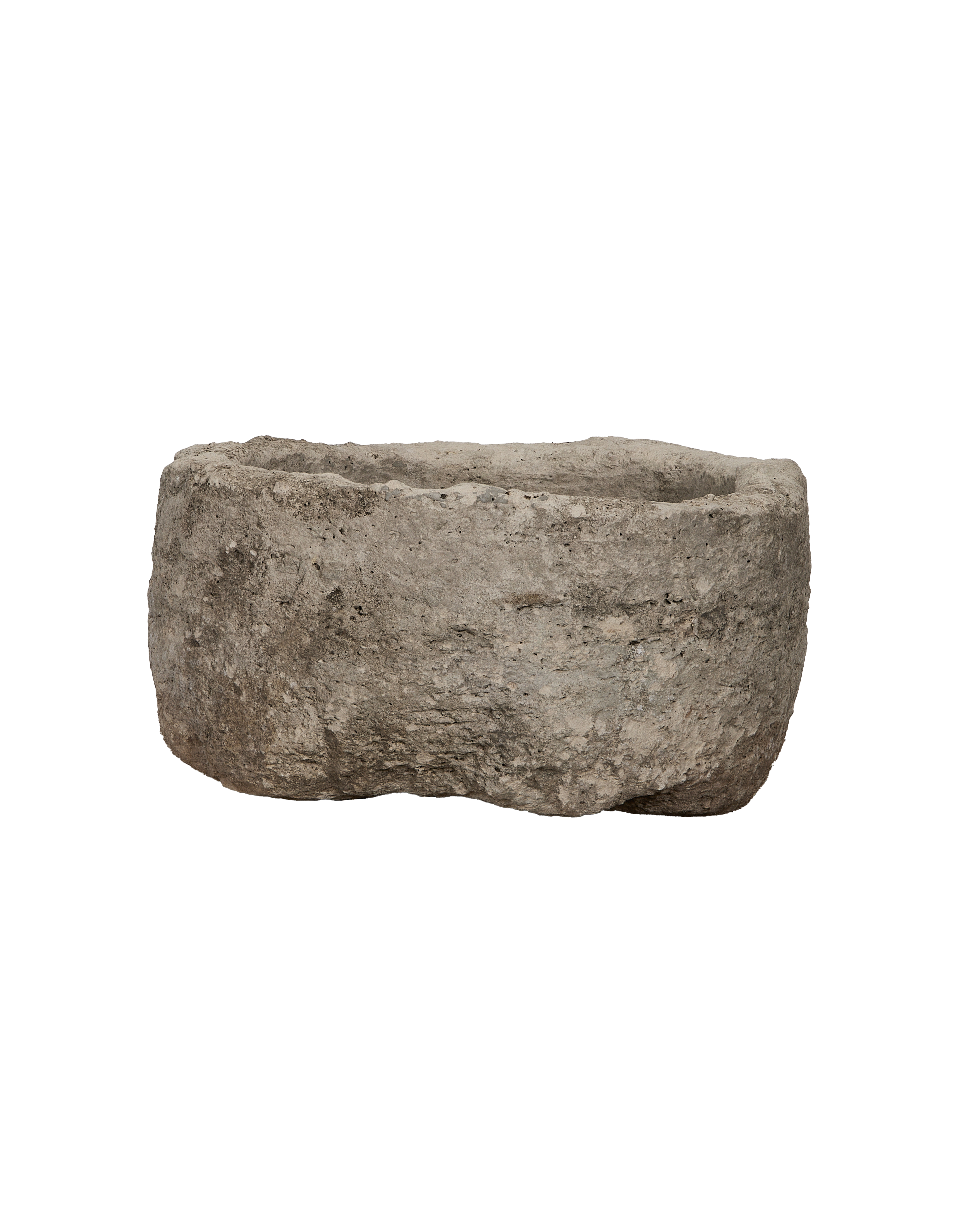 Olive Ateliers - Limestone Trough - Round