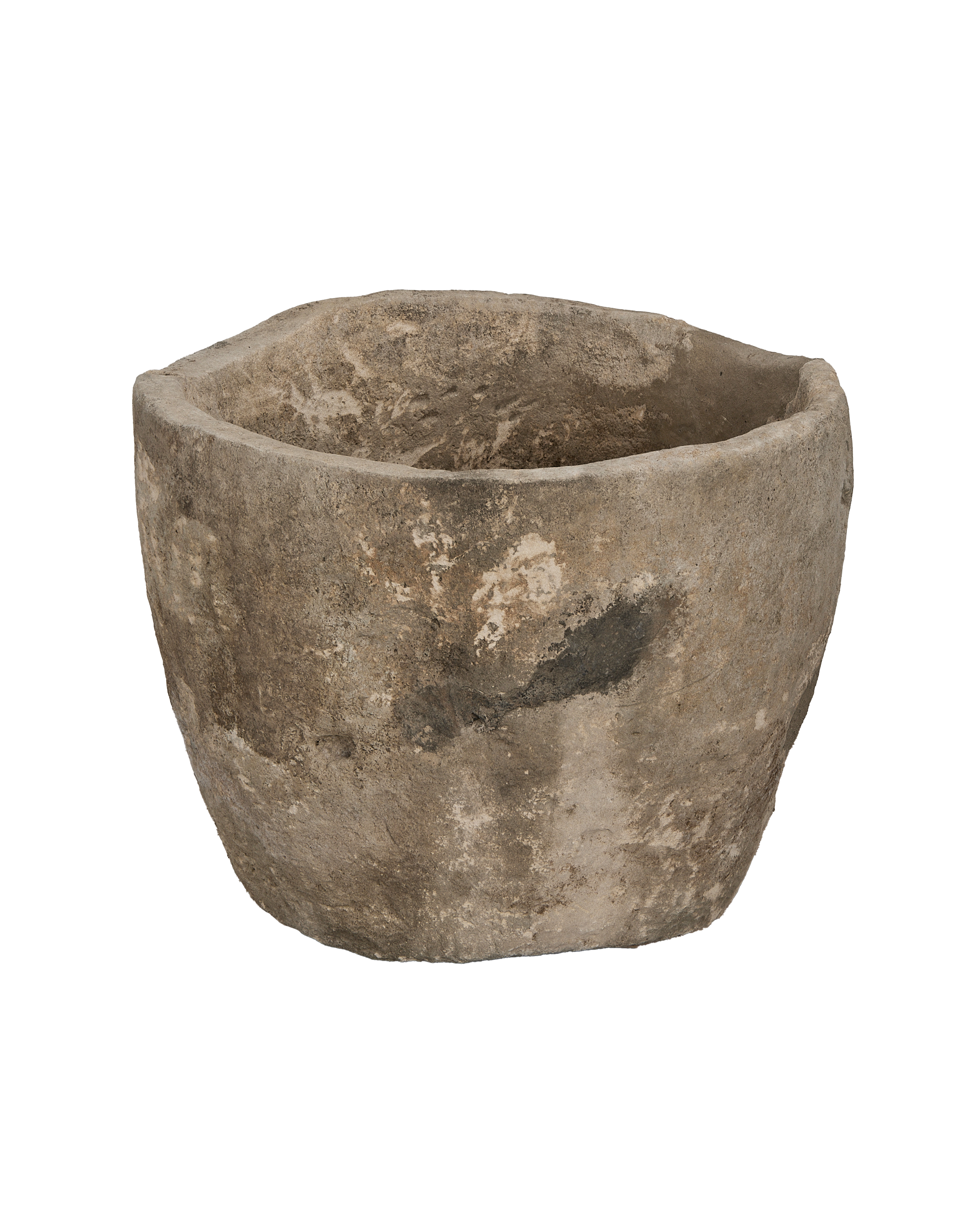 Olive Ateliers - Limestone Trough - Round