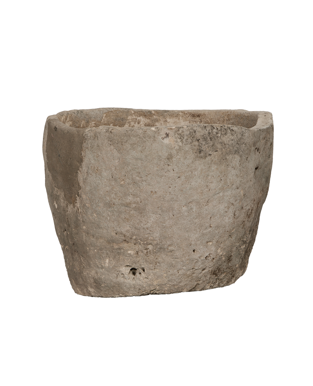 Olive Ateliers - Limestone Trough - Round