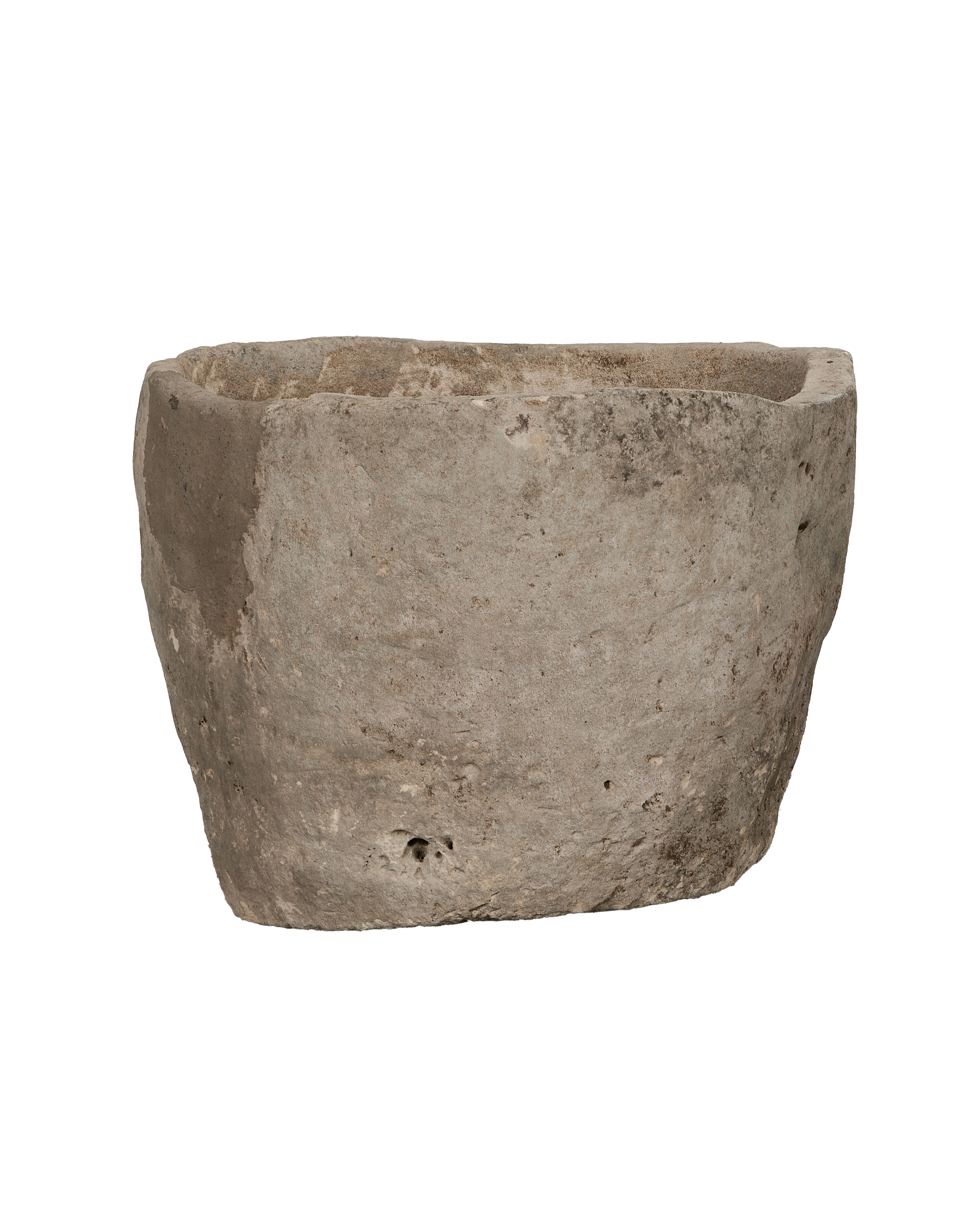 Olive Ateliers - Limestone Trough - Round