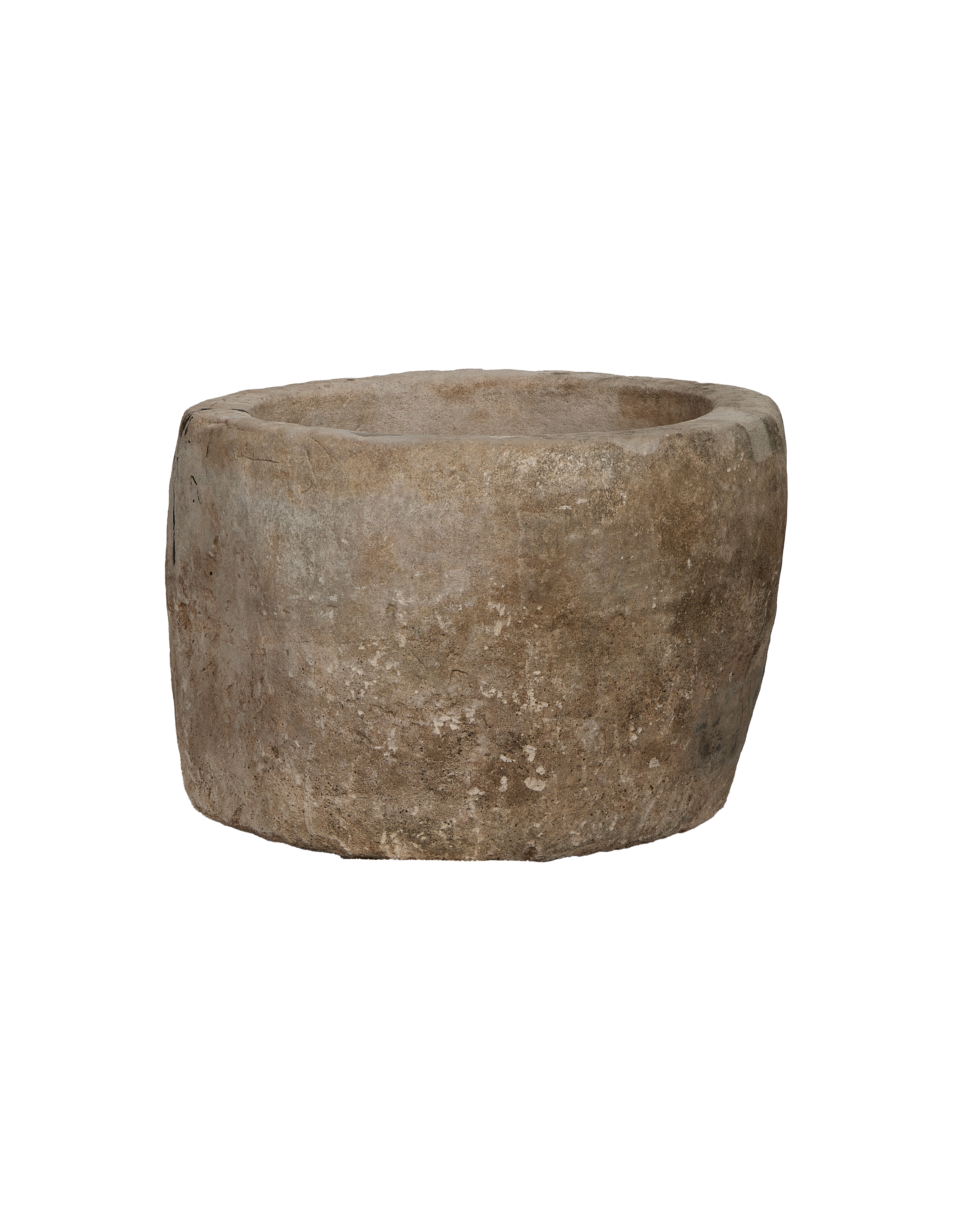 Olive Ateliers - Limestone Trough - Round