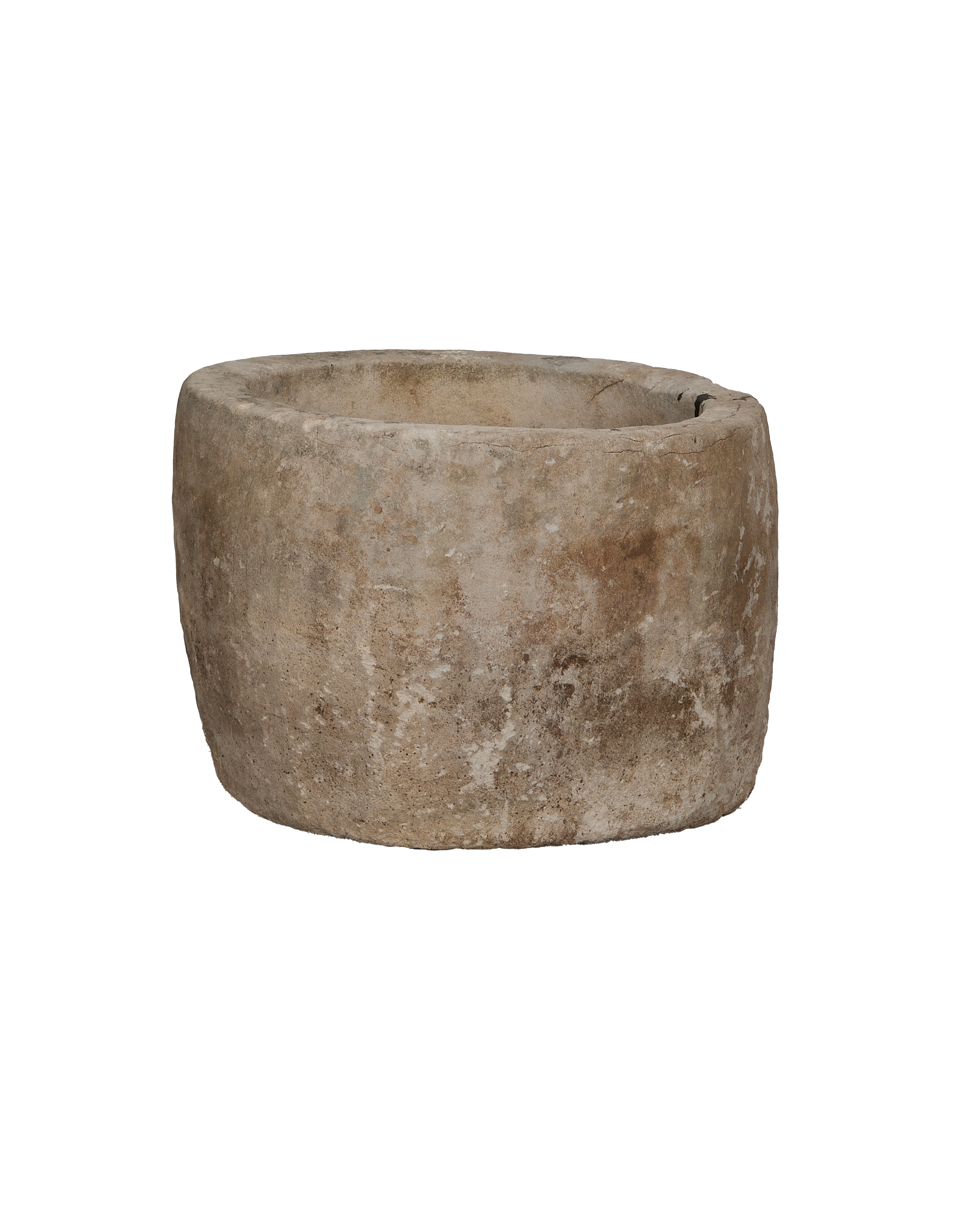 Olive Ateliers - Limestone Trough - Round