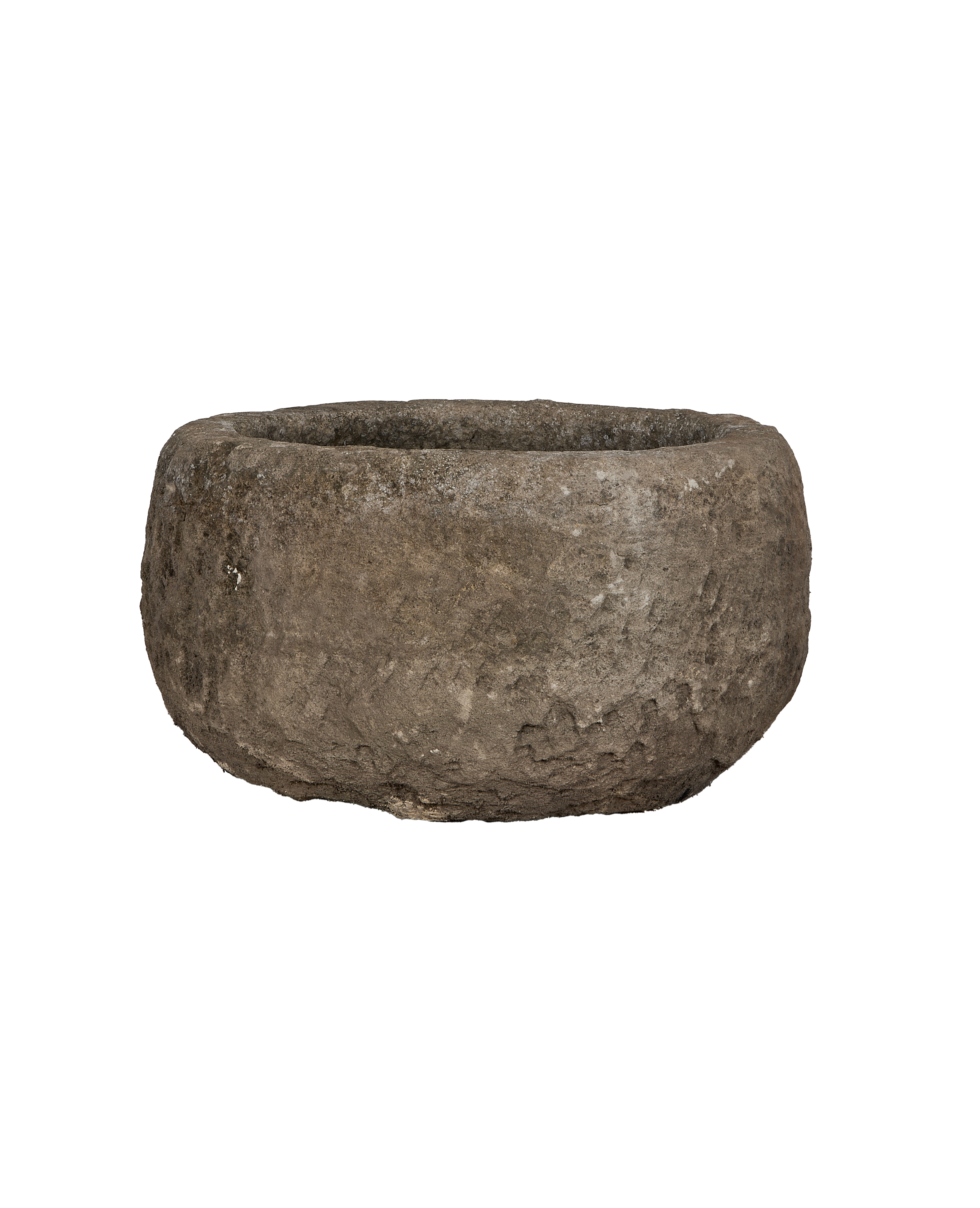 Olive Ateliers - Limestone Trough - Round