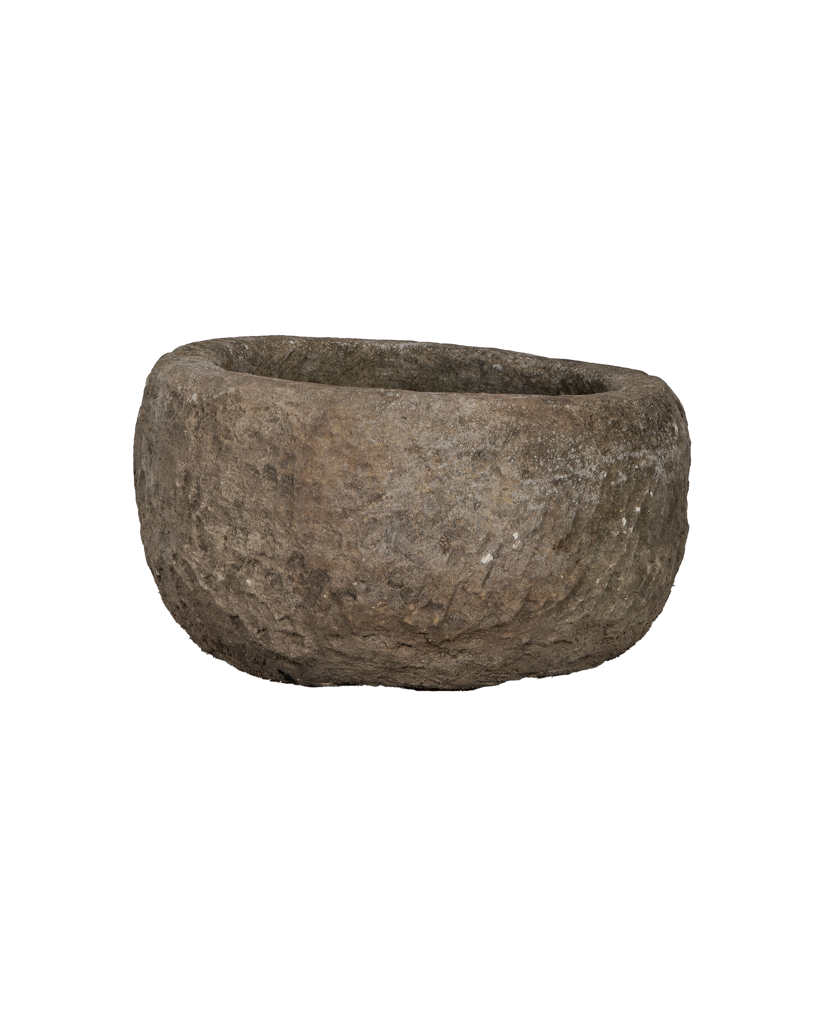Olive Ateliers - Limestone Trough - Round