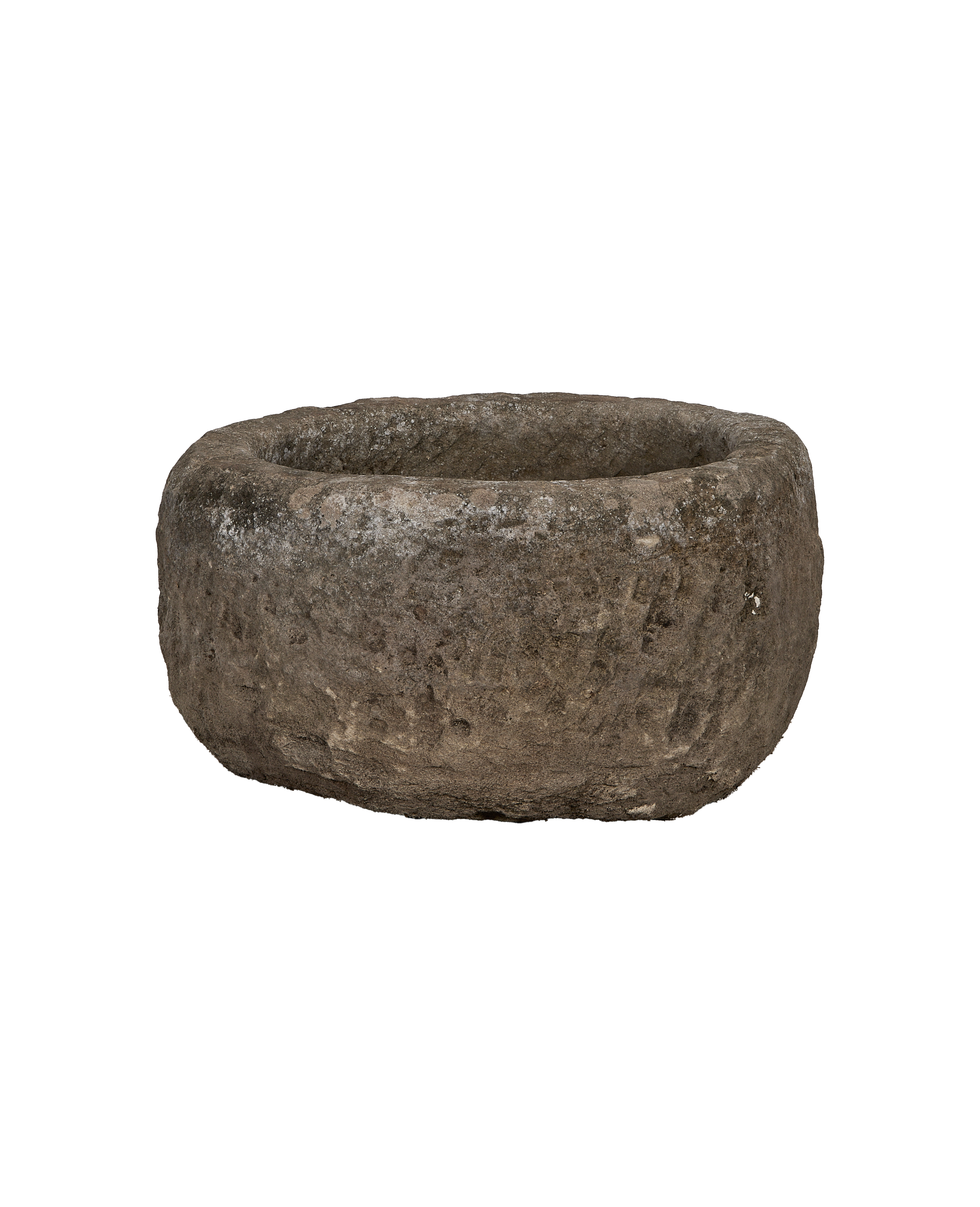 Olive Ateliers - Limestone Trough - Round