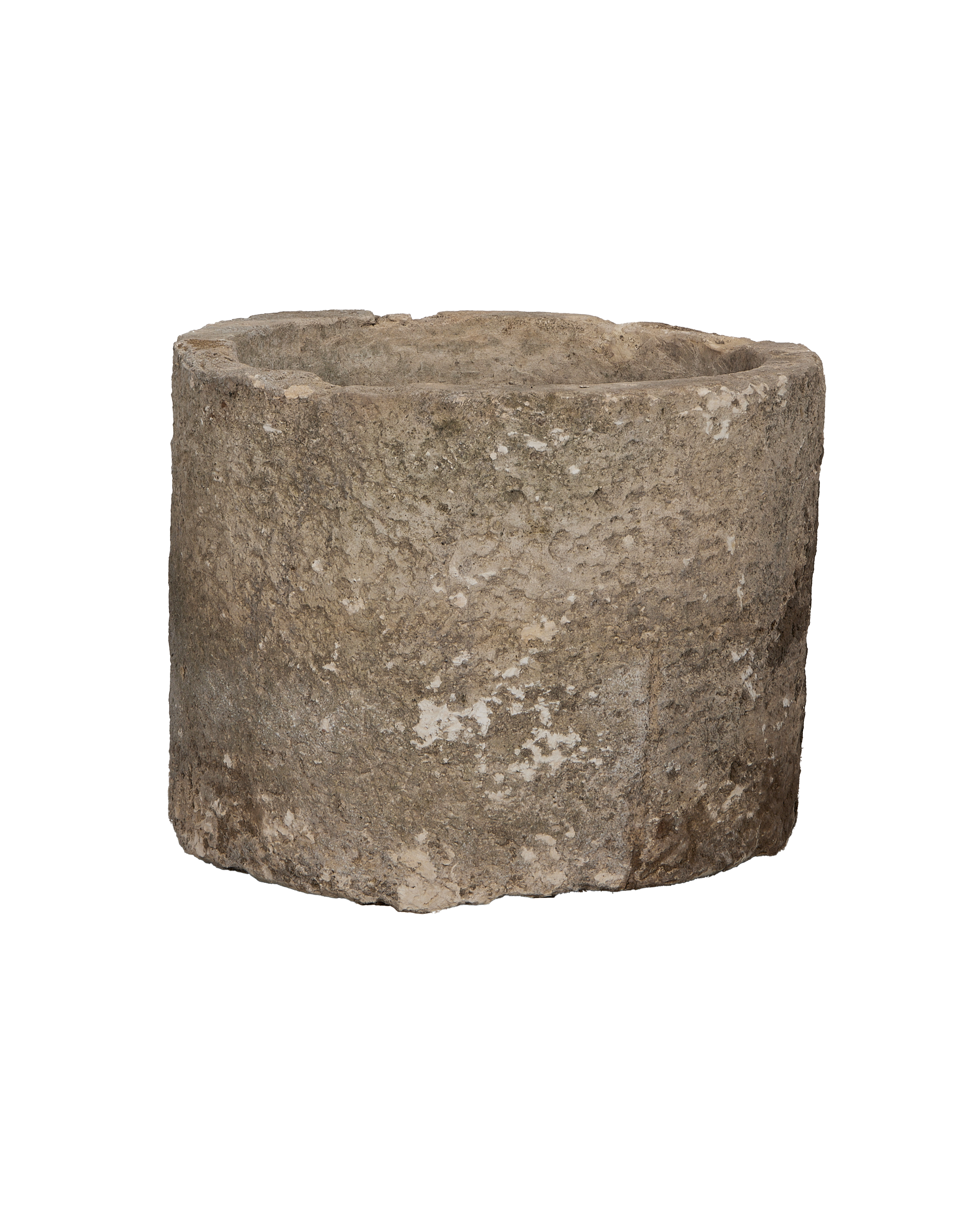 Olive Ateliers - Limestone Trough - Round