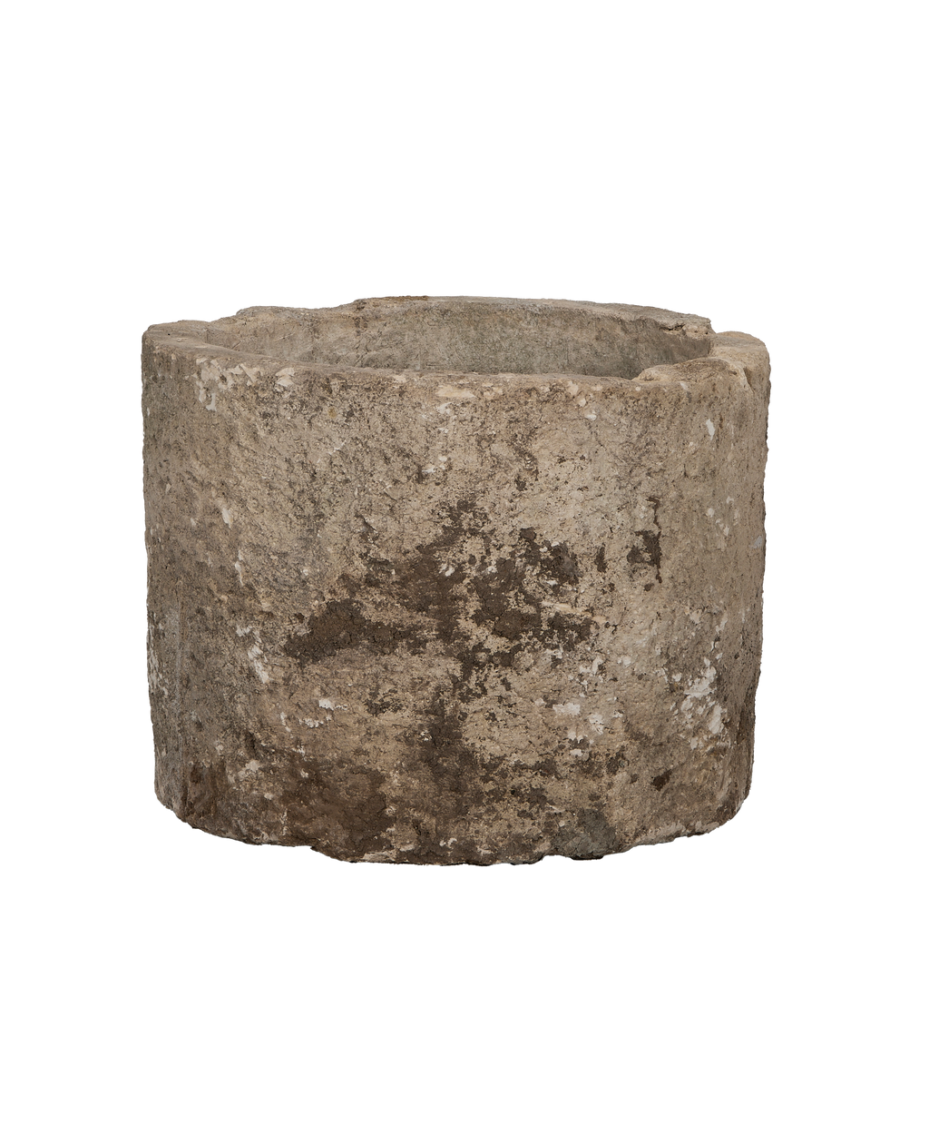 Olive Ateliers - Limestone Trough - Round