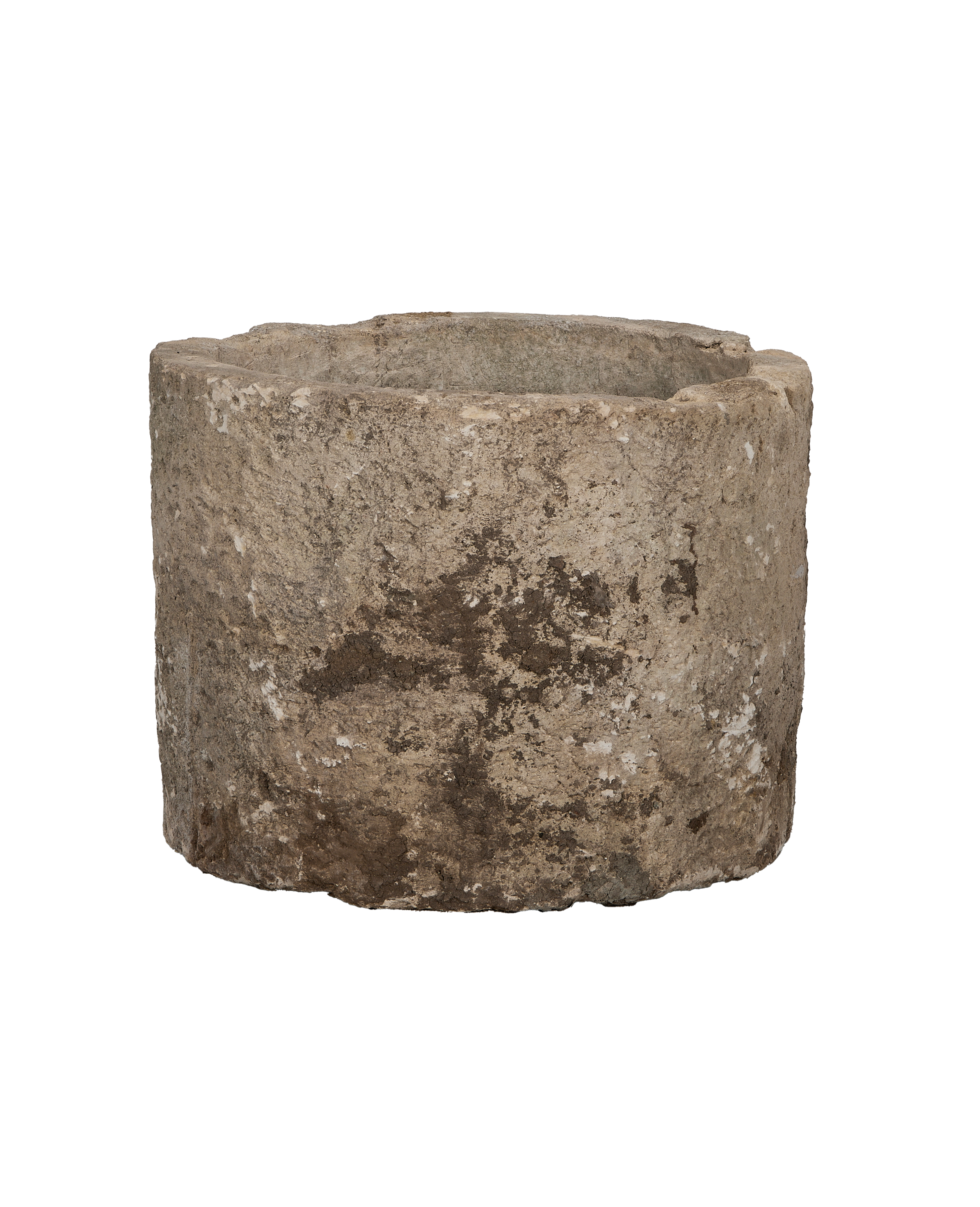 Olive Ateliers - Limestone Trough - Round