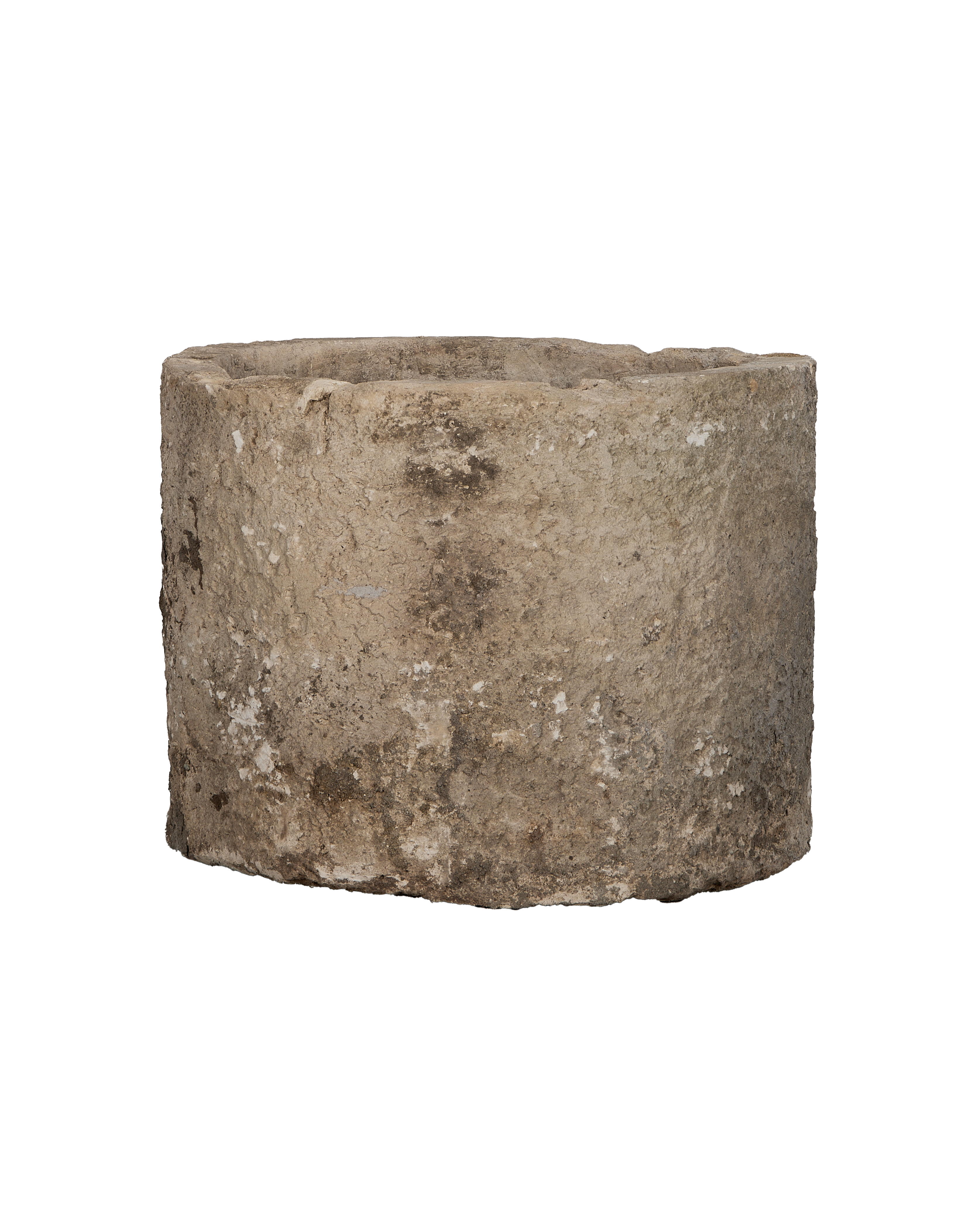 Olive Ateliers - Limestone Trough - Round