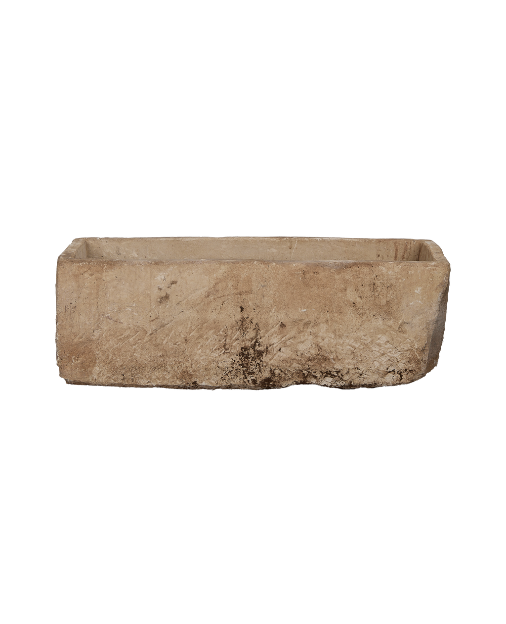 Olive Ateliers - Limestone Trough - Rectangle