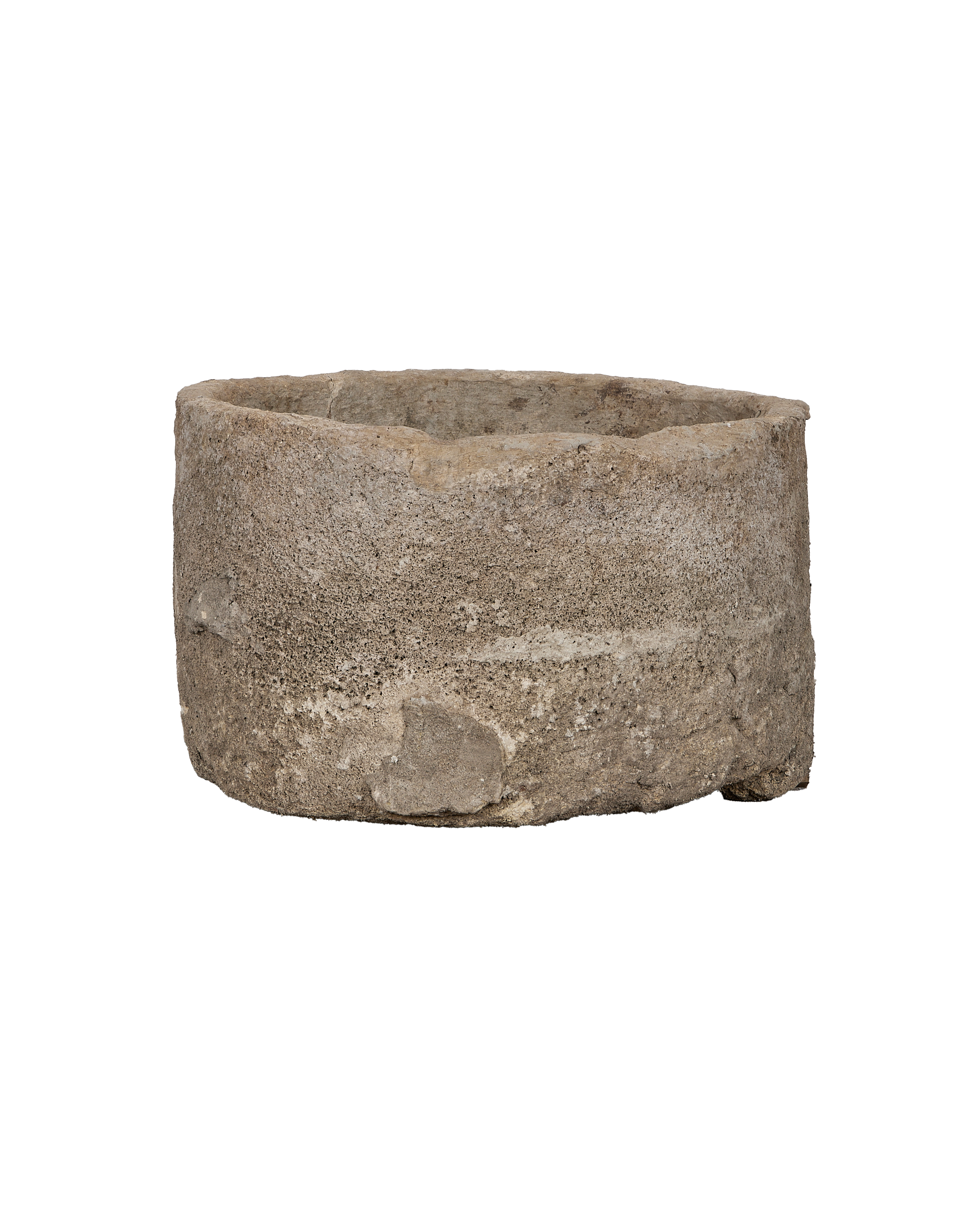 Olive Ateliers - Limestone Trough - Round