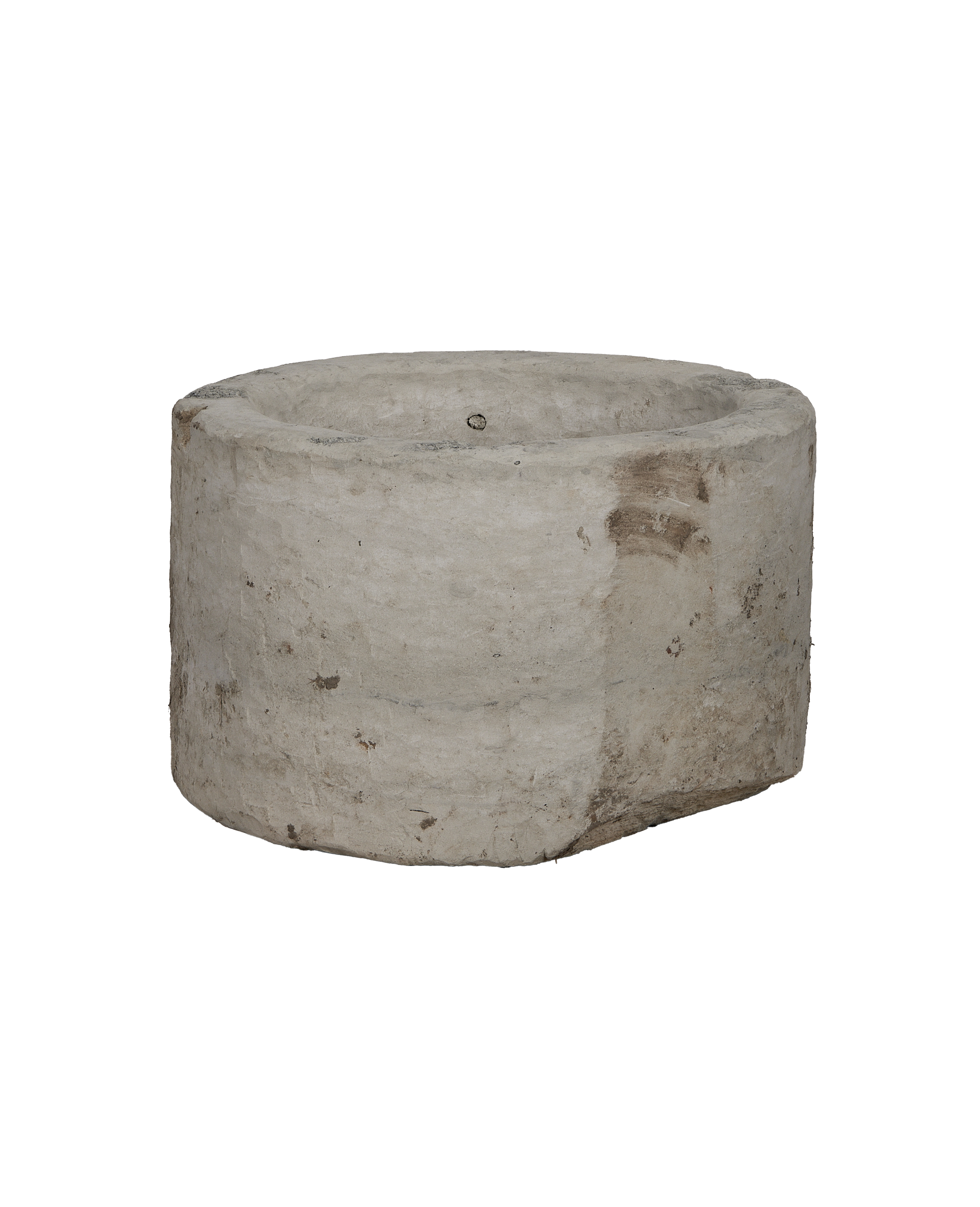 Olive Ateliers - Limestone Trough - Round