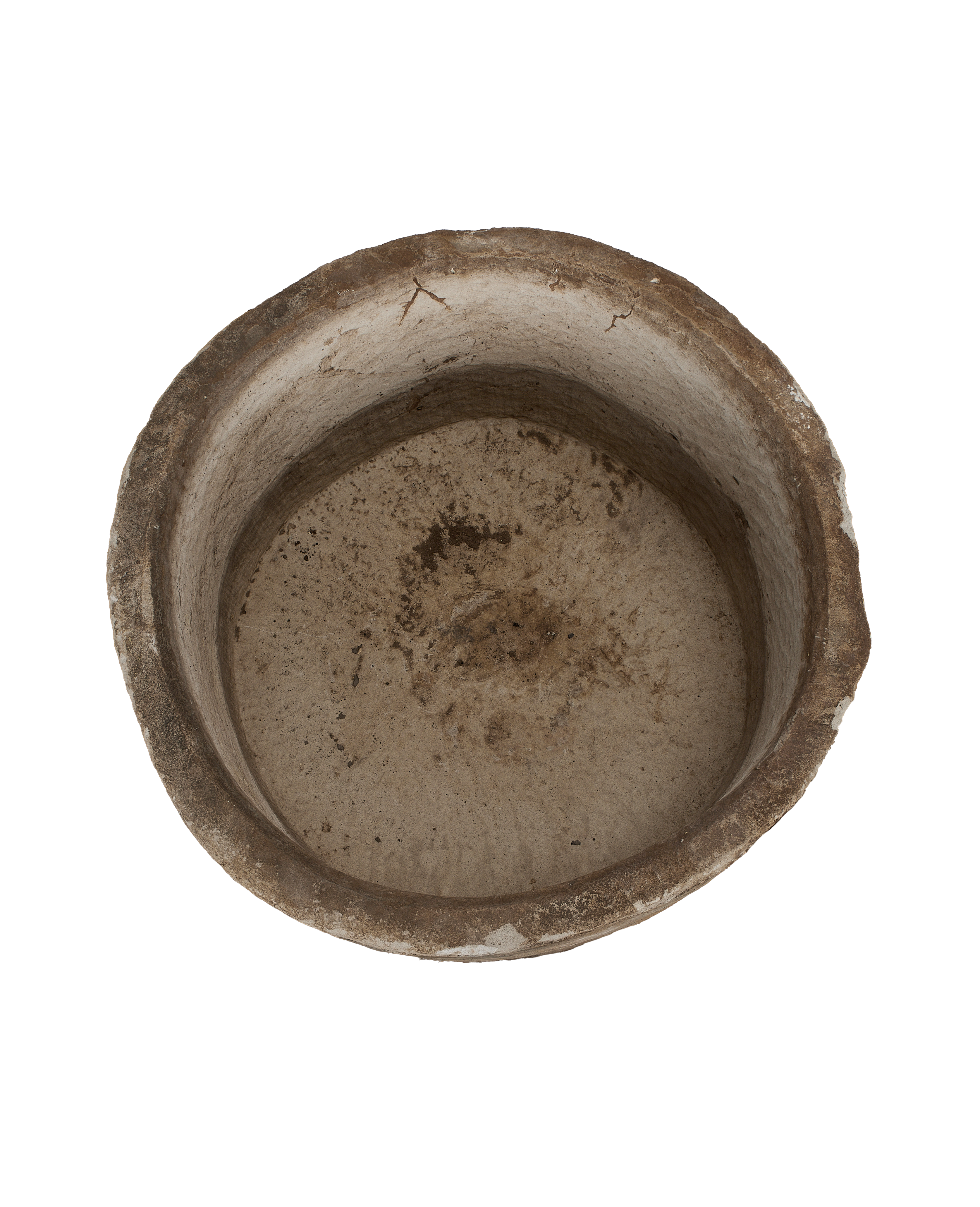 Olive Ateliers - Limestone Trough - Round