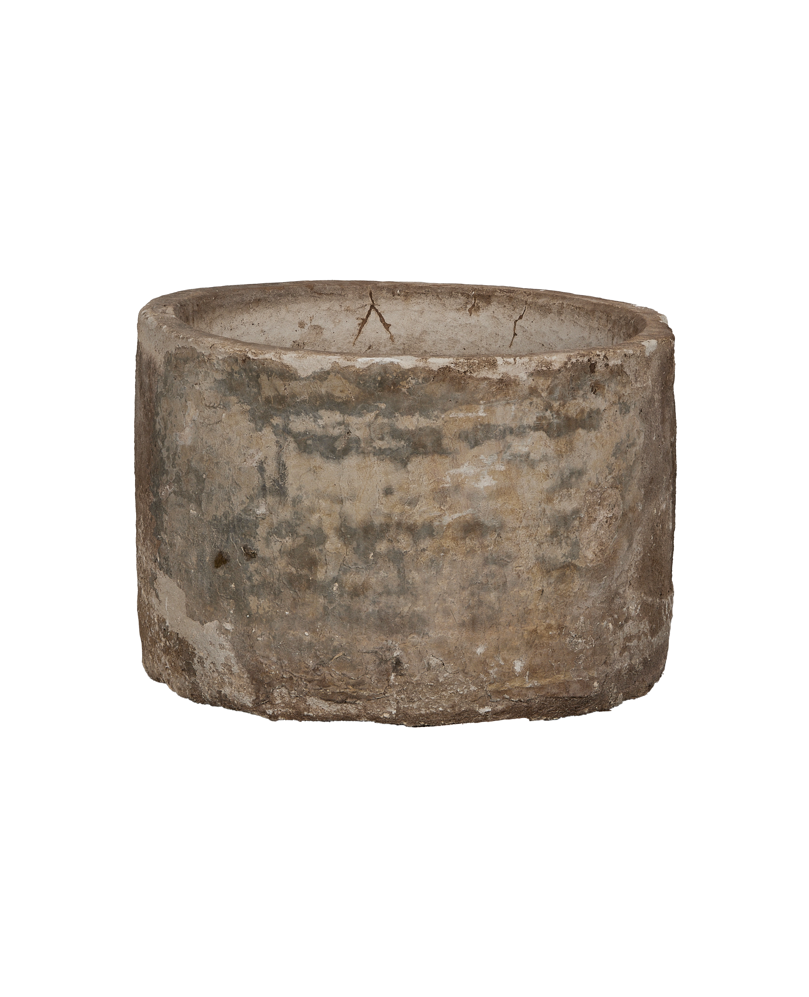 Olive Ateliers - Limestone Trough - Round