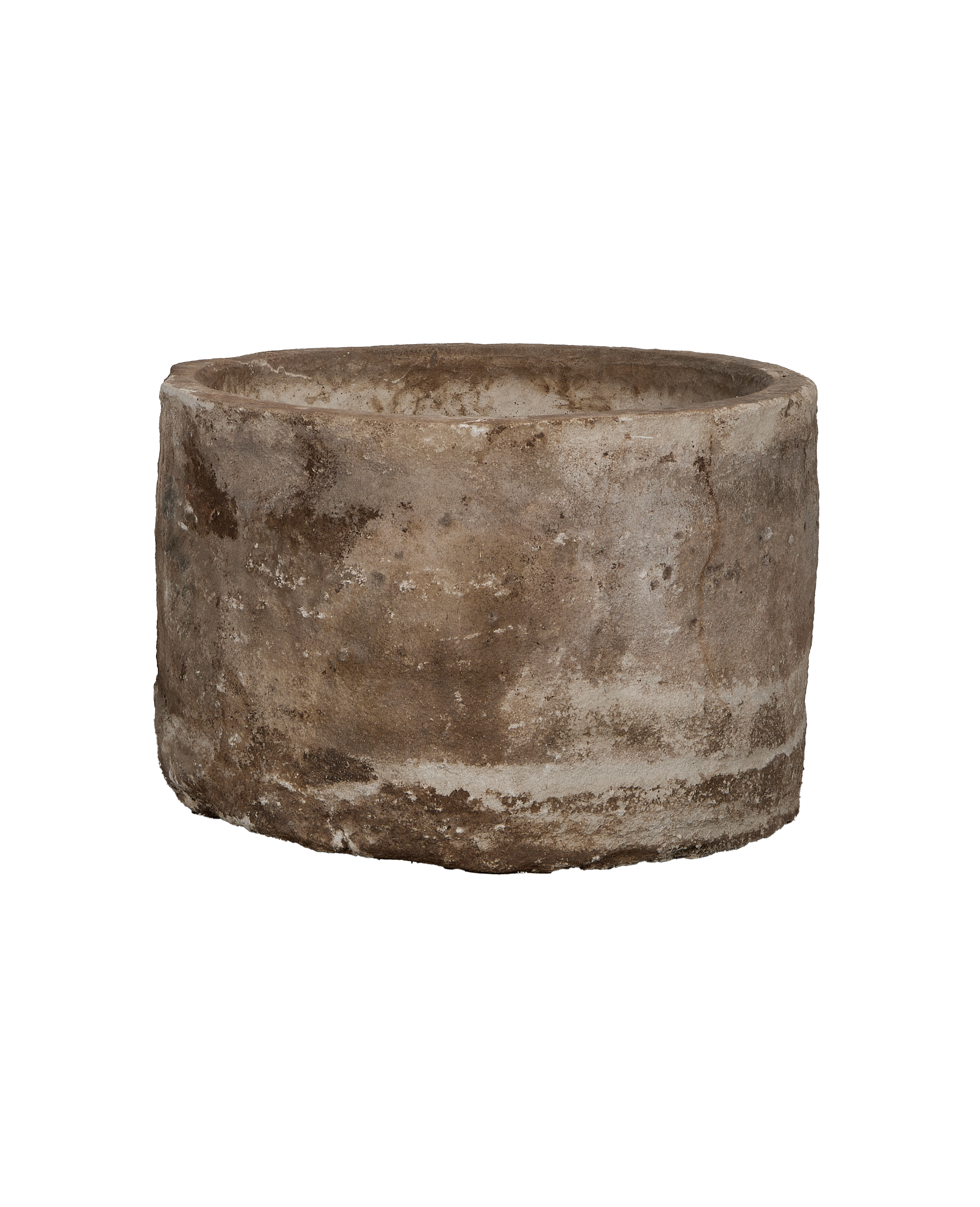 Olive Ateliers - Limestone Trough - Round