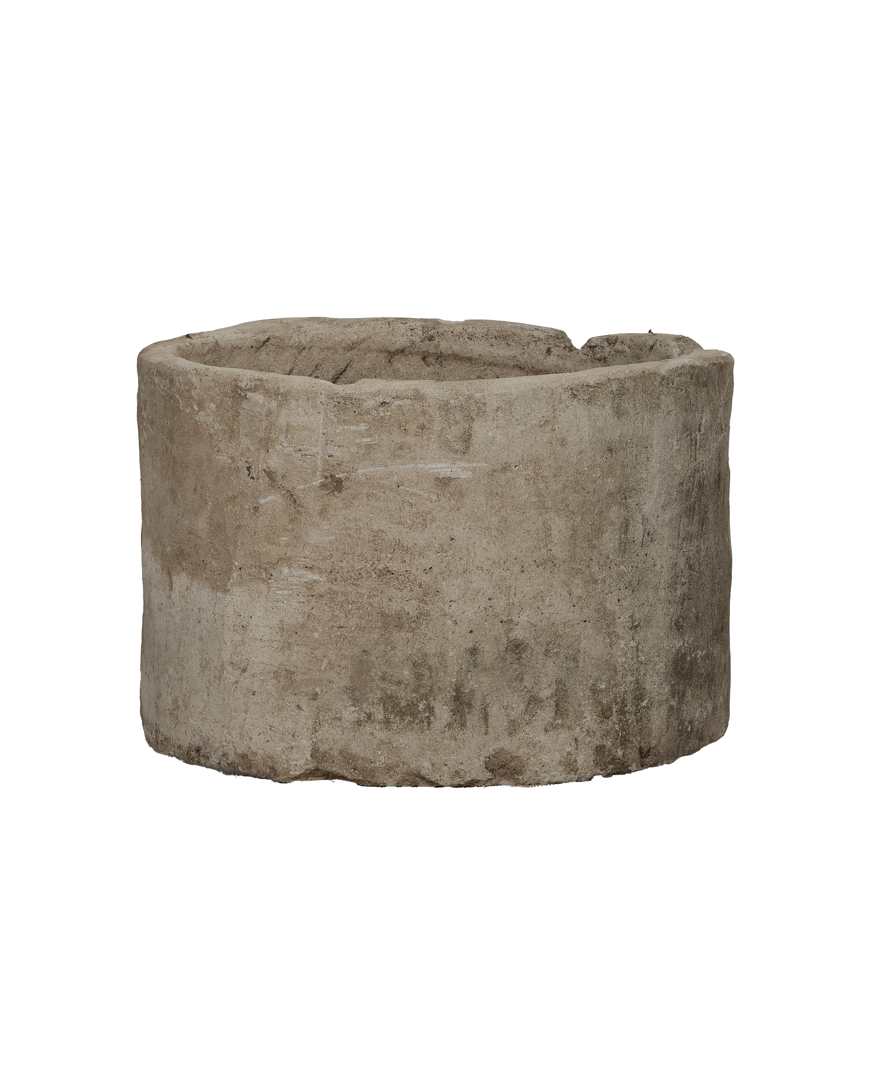 Olive Ateliers - Limestone Trough - Round