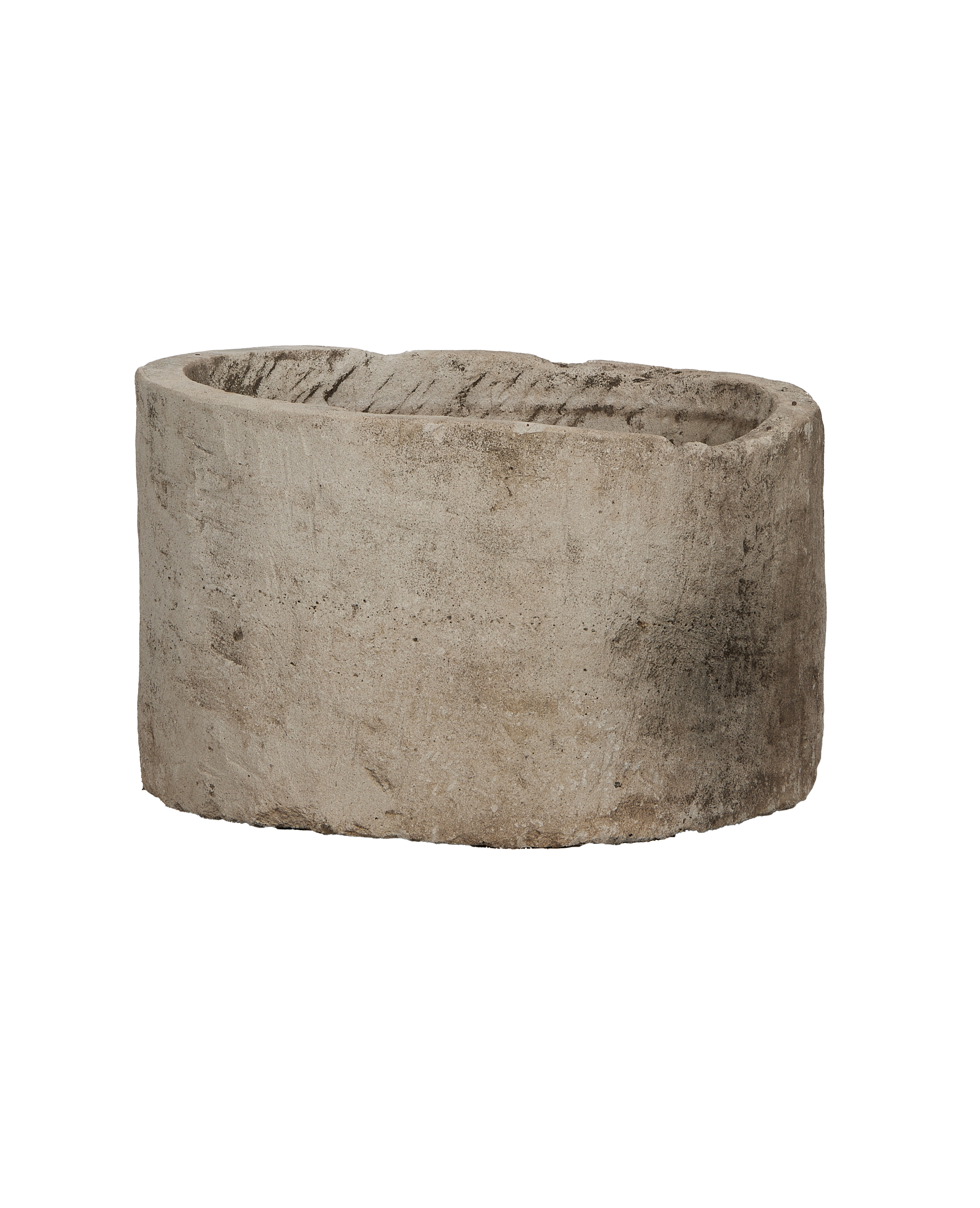 Olive Ateliers - Limestone Trough - Round