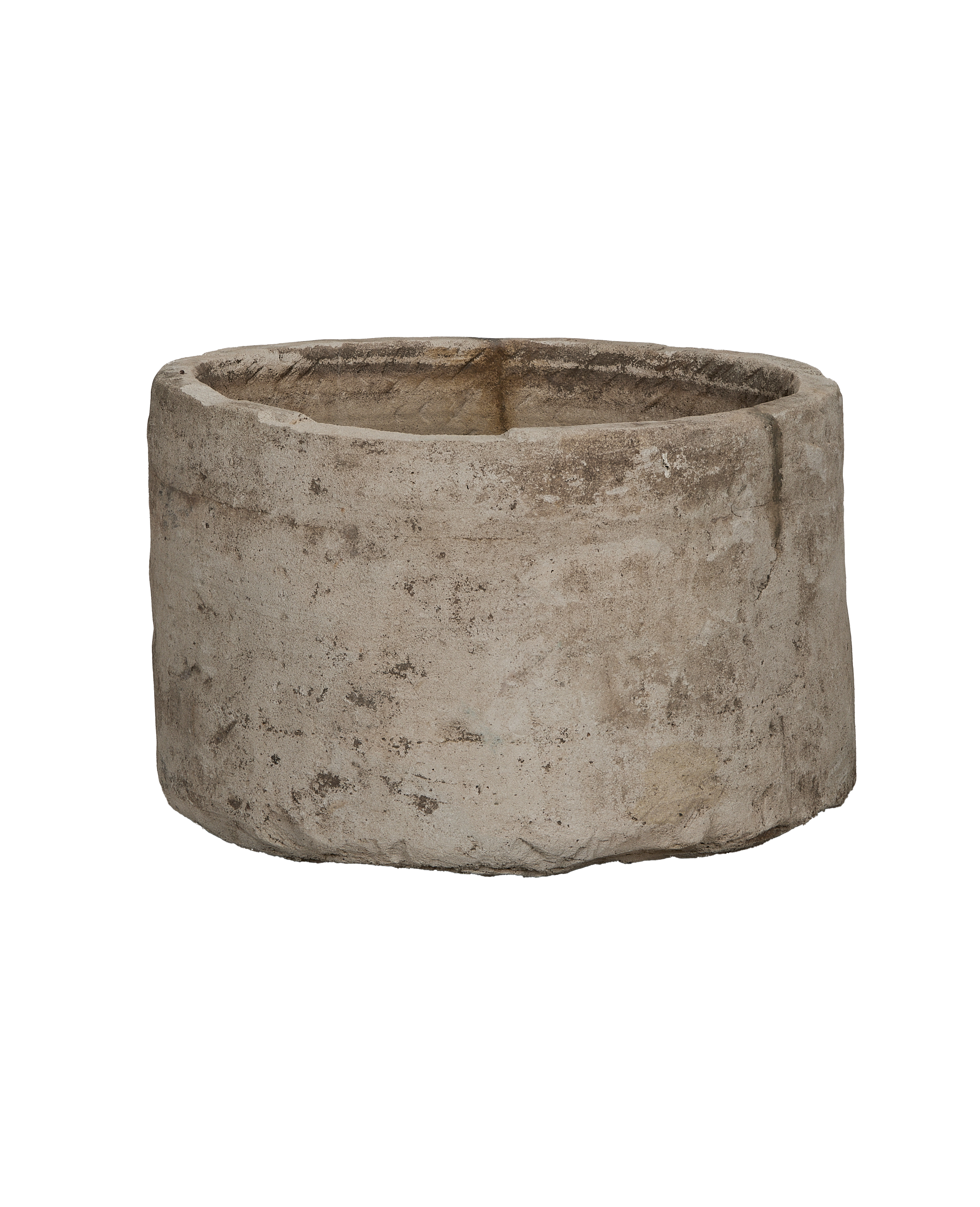 Olive Ateliers - Limestone Trough - Round