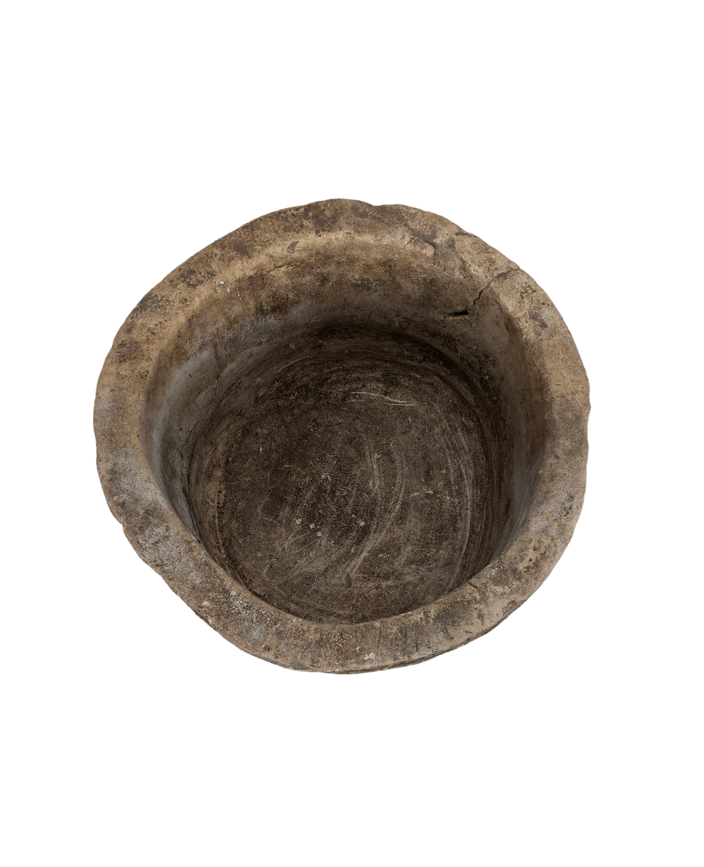Olive Ateliers - Limestone Trough - Round