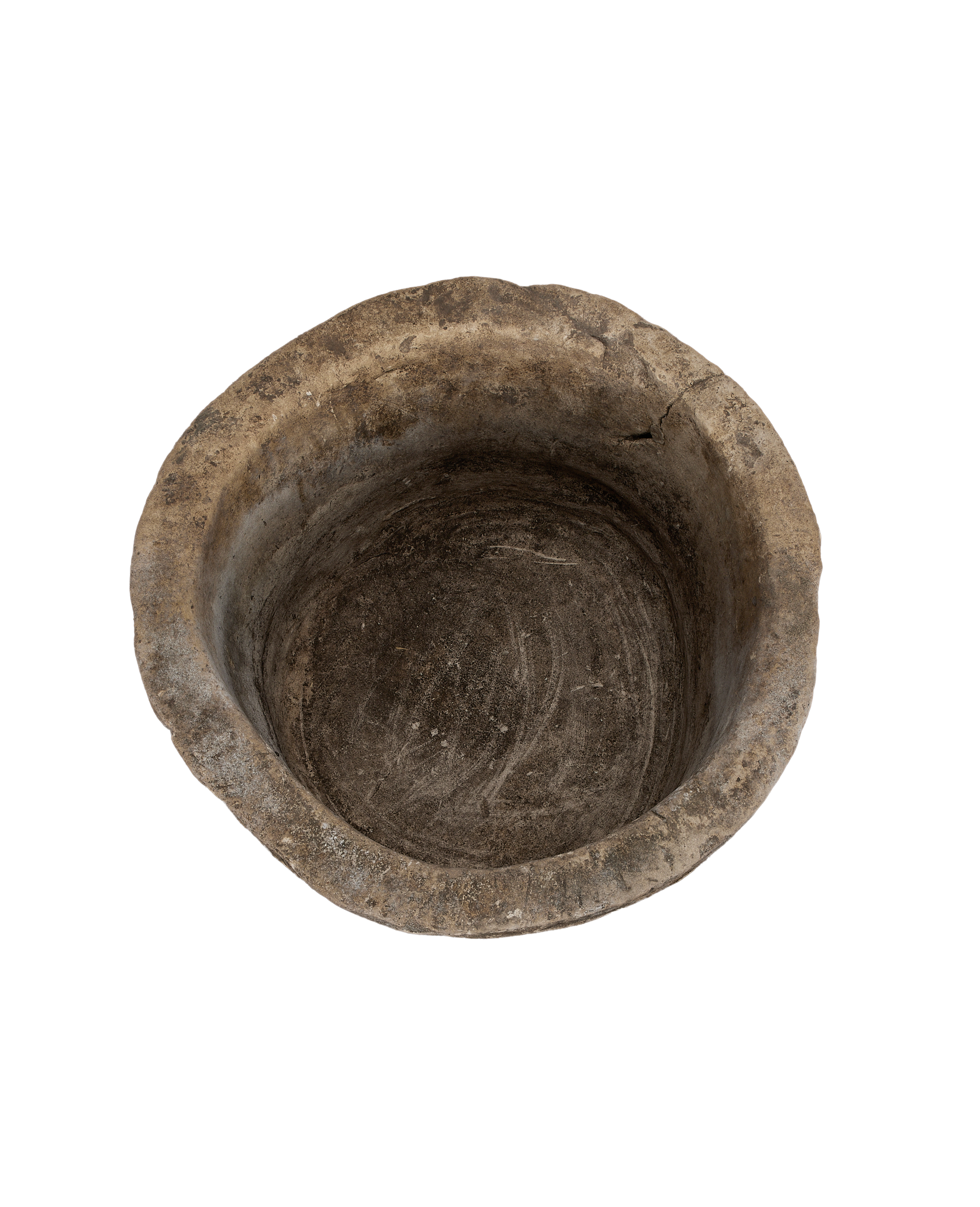 Olive Ateliers - Limestone Trough - Round