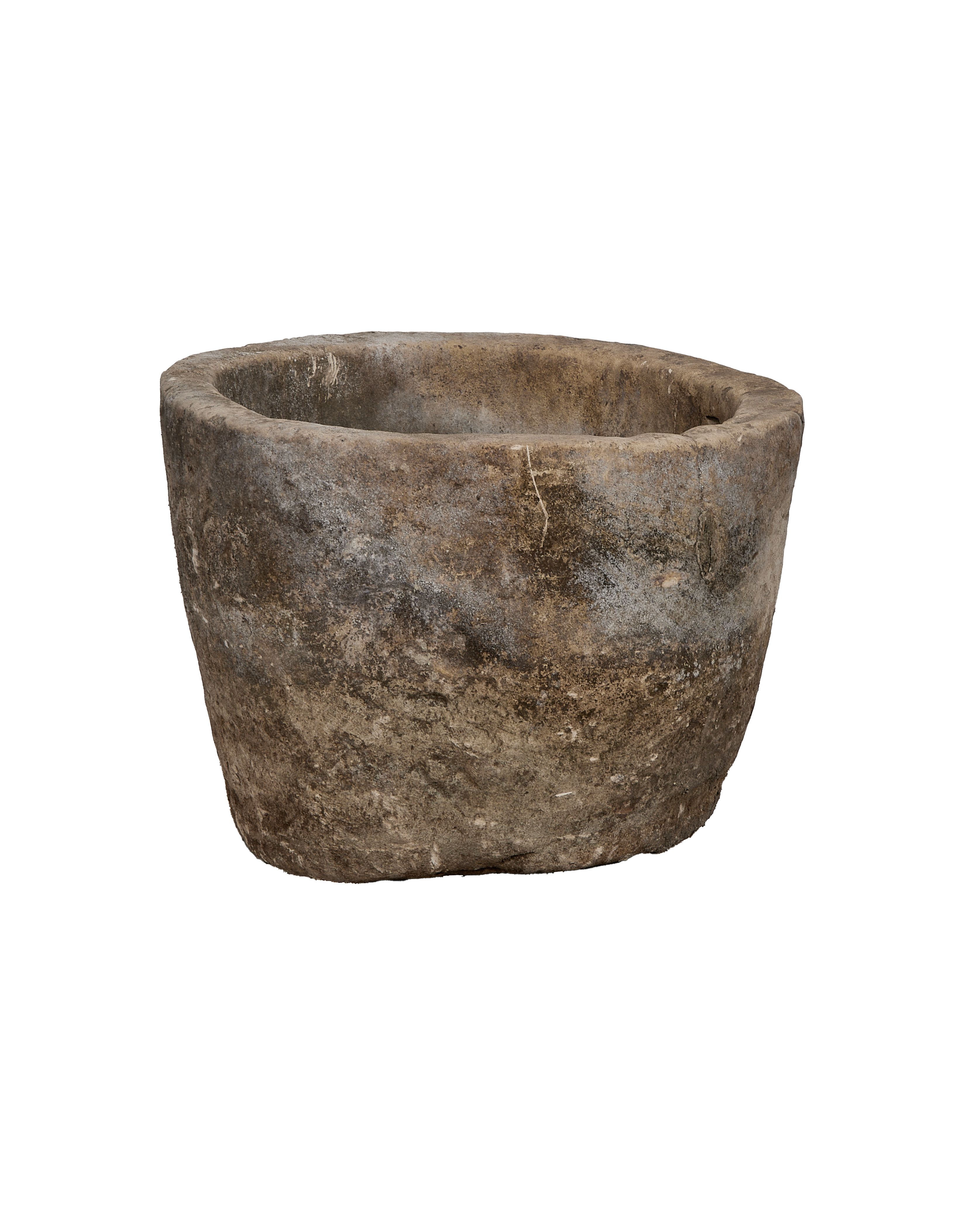 Olive Ateliers - Limestone Trough - Round