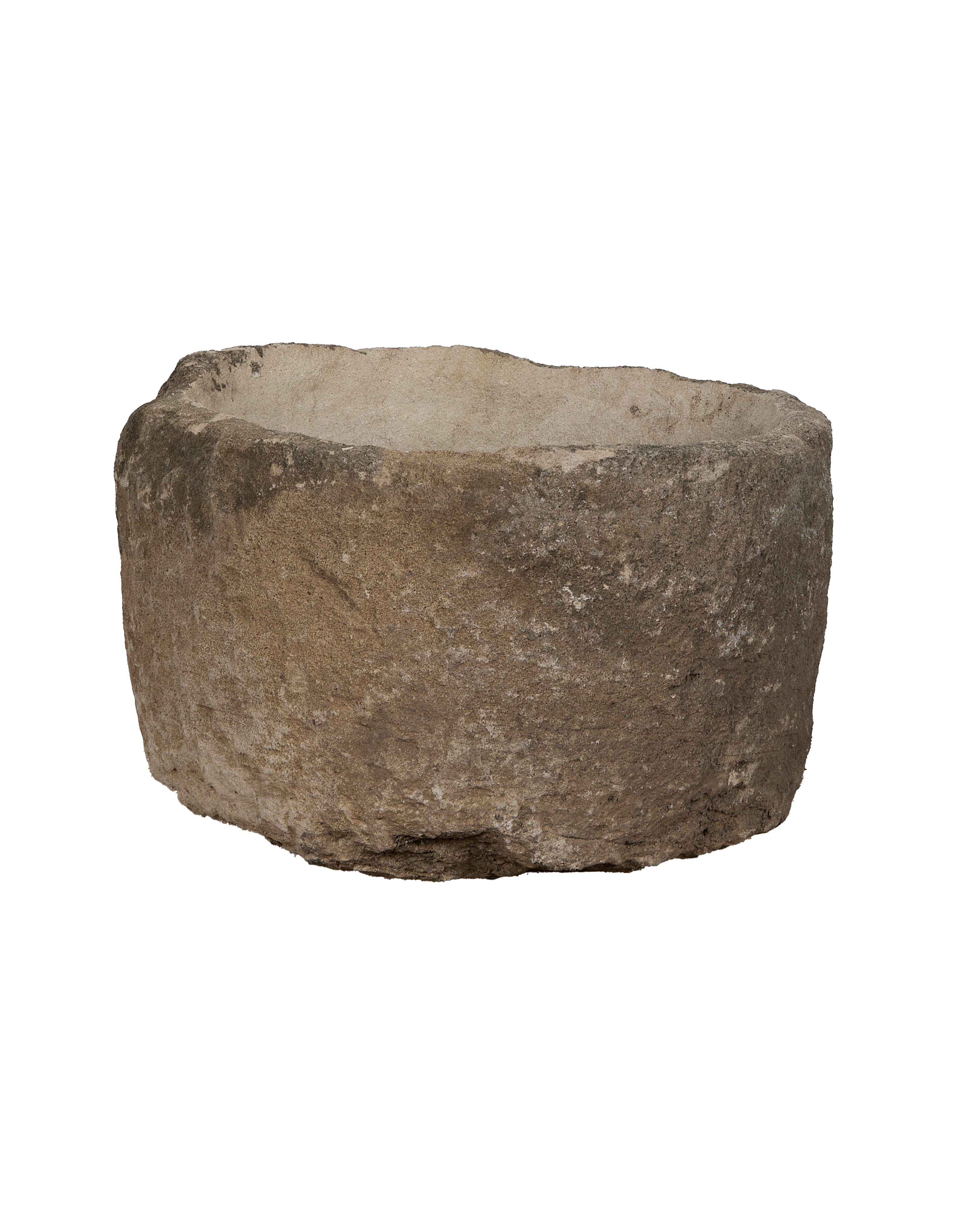 Olive Ateliers - Limestone Trough - Round