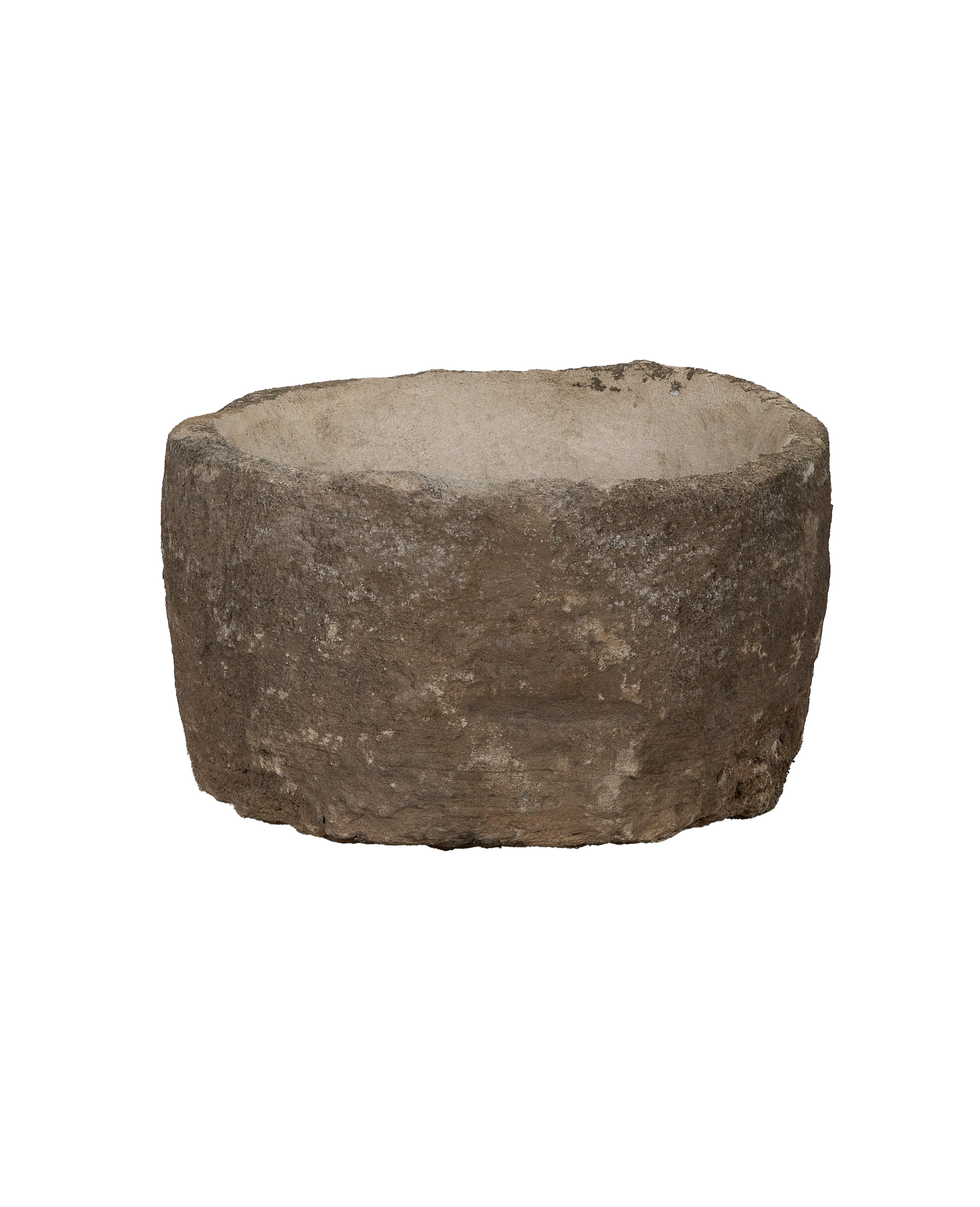 Olive Ateliers - Limestone Trough - Round