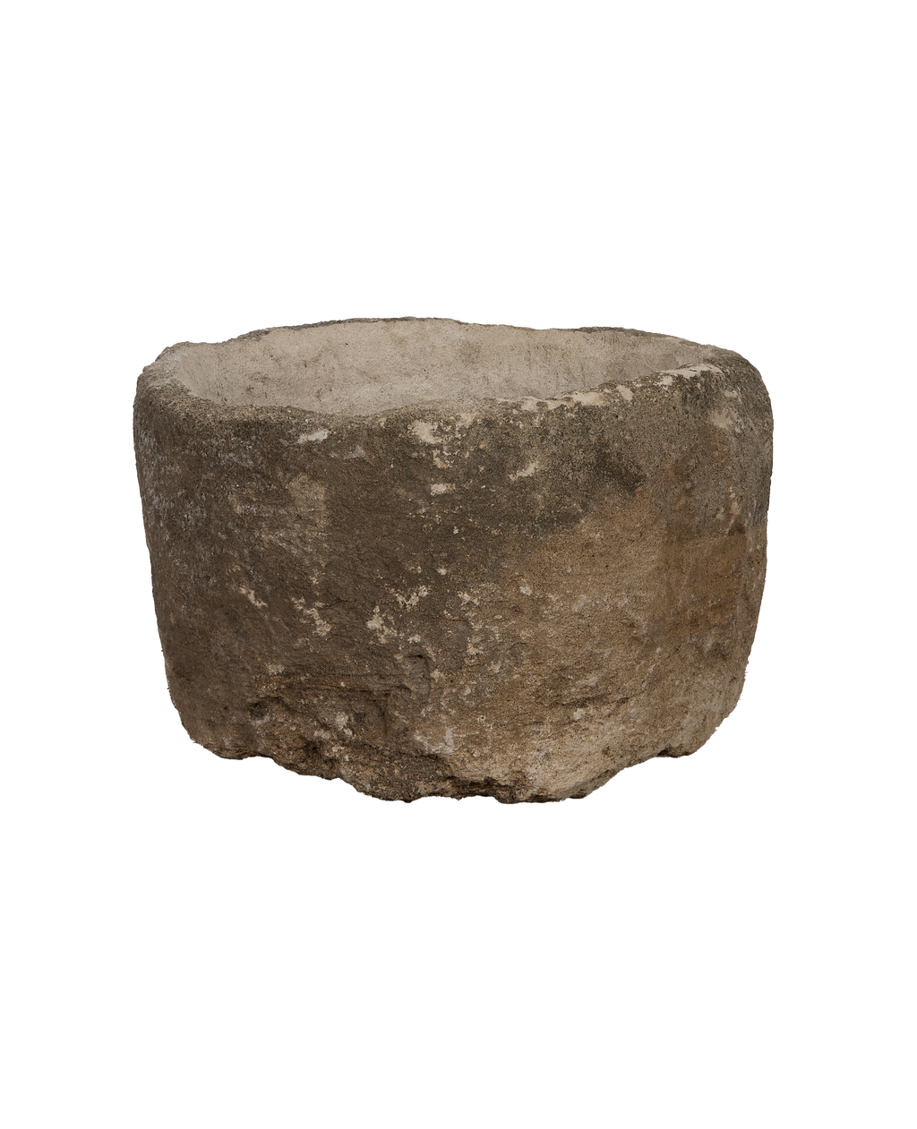 Olive Ateliers - Limestone Trough - Round