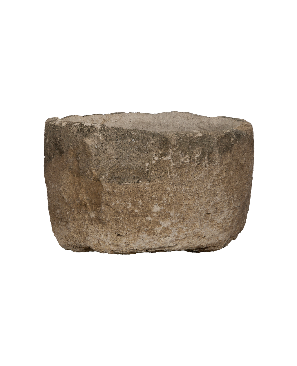 Olive Ateliers - Limestone Trough - Round