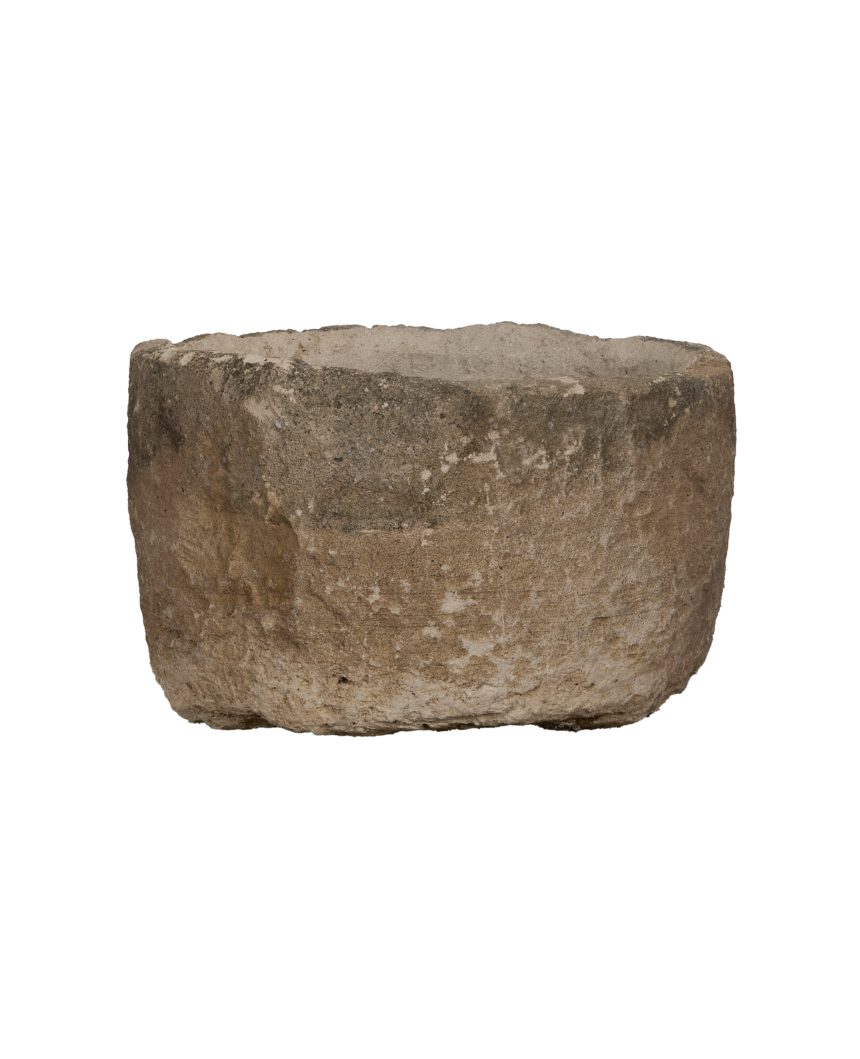 Olive Ateliers - Limestone Trough - Round
