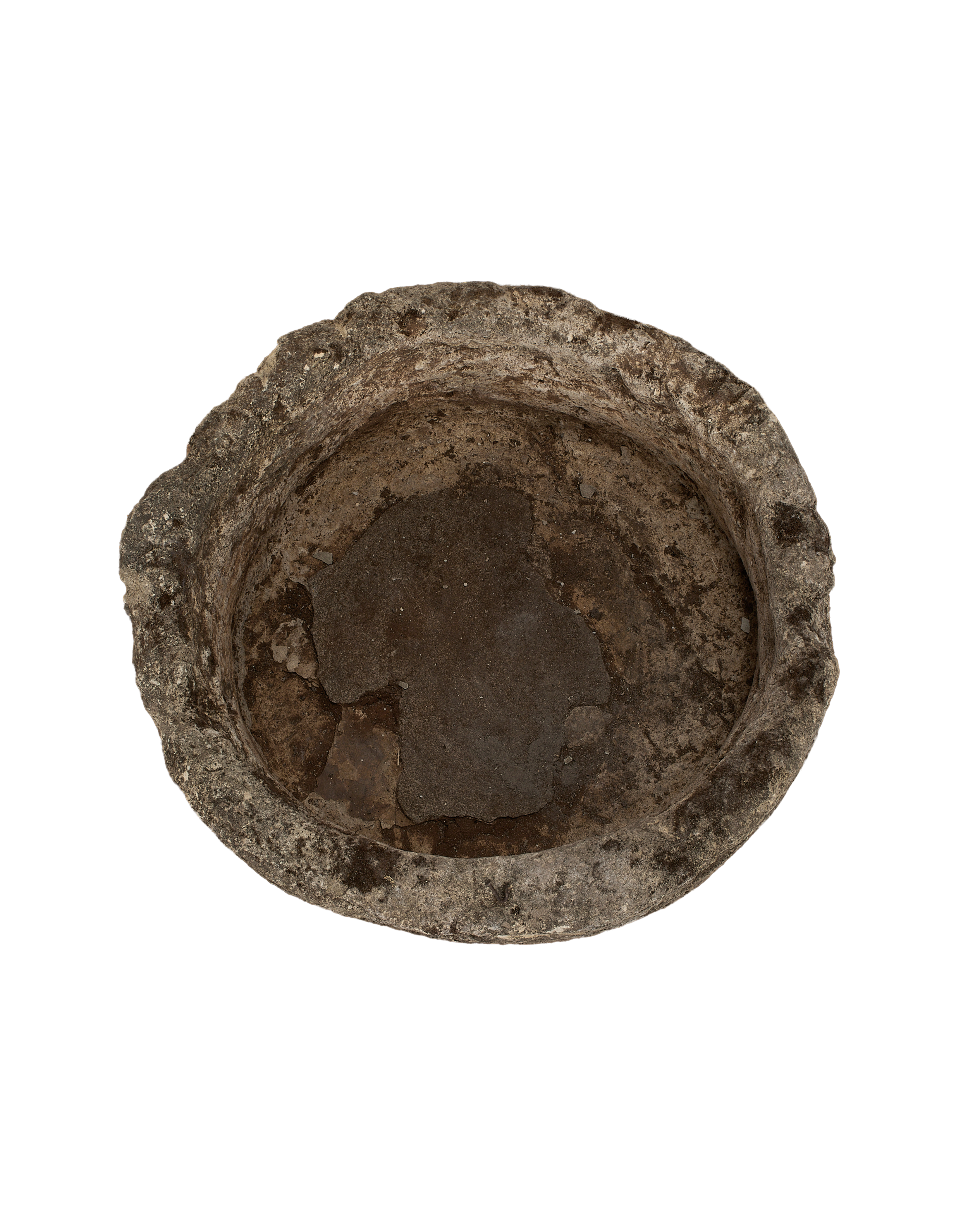 Olive Ateliers - Limestone Trough - Round