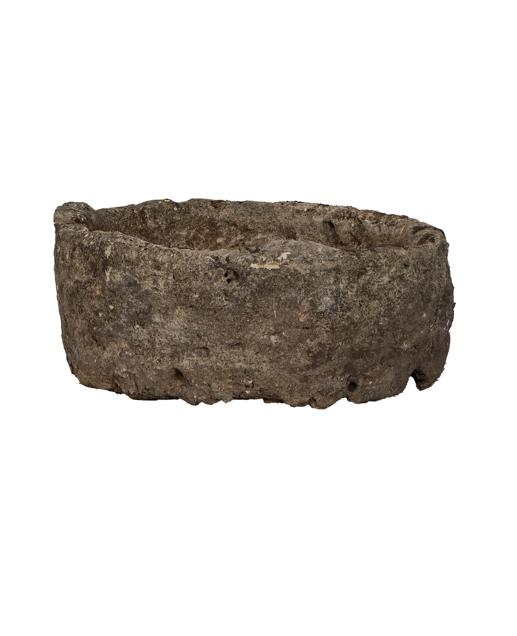 Olive Ateliers - Limestone Trough - Round