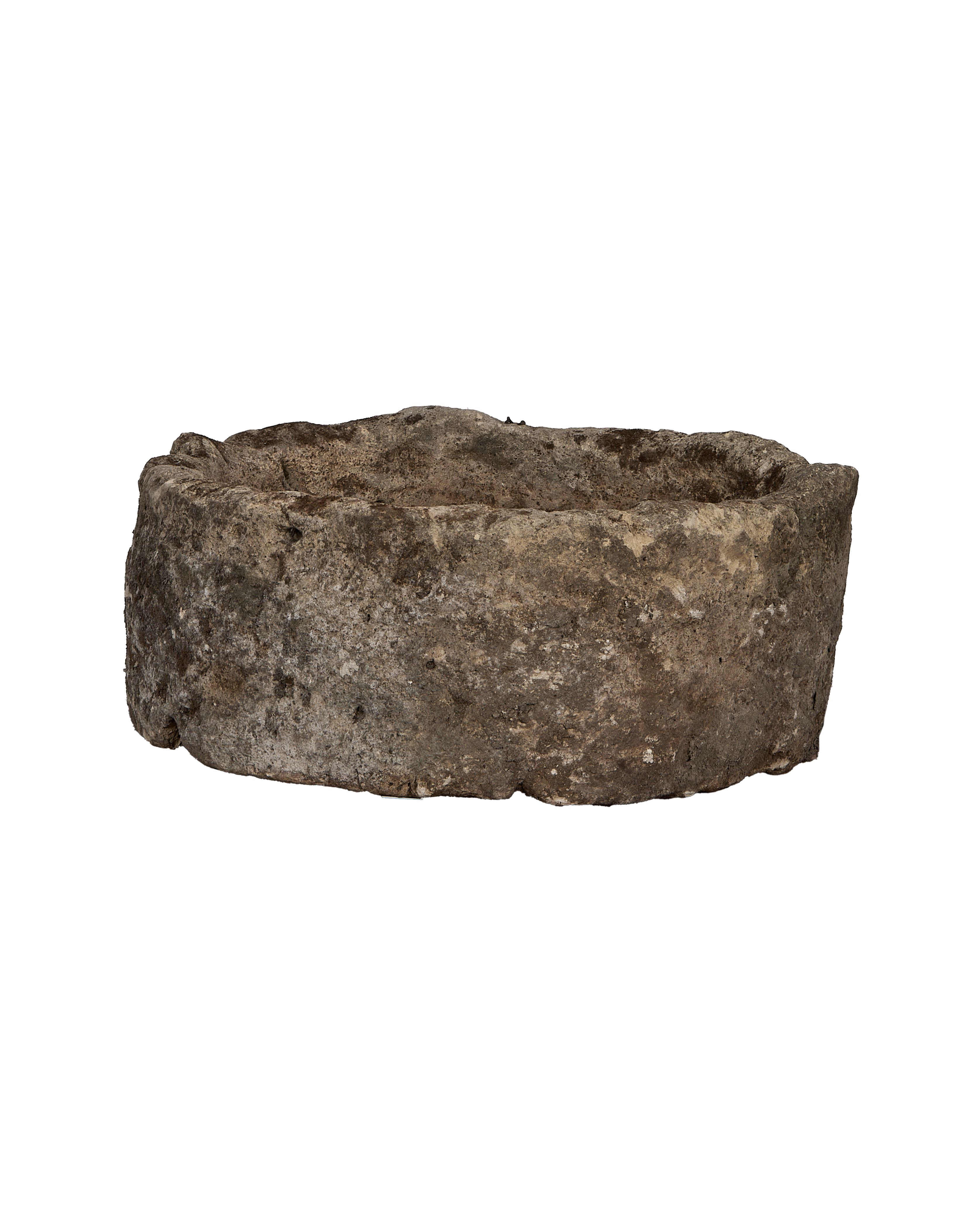 Olive Ateliers - Limestone Trough - Round