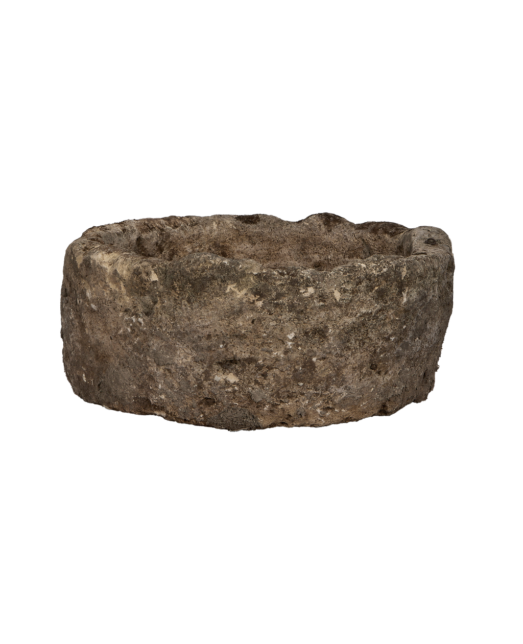 Olive Ateliers - Limestone Trough - Round