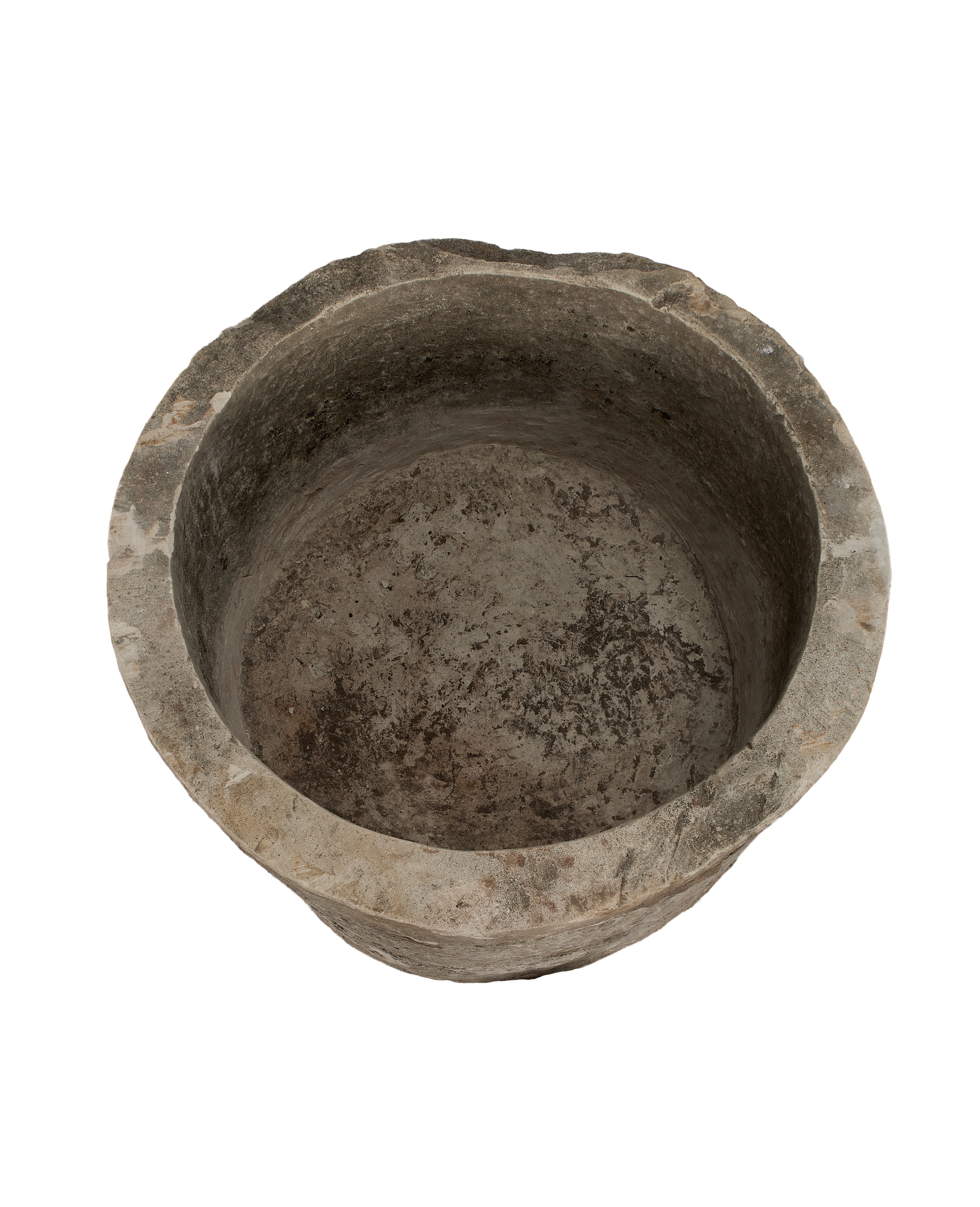 Olive Ateliers - Limestone Trough - Round