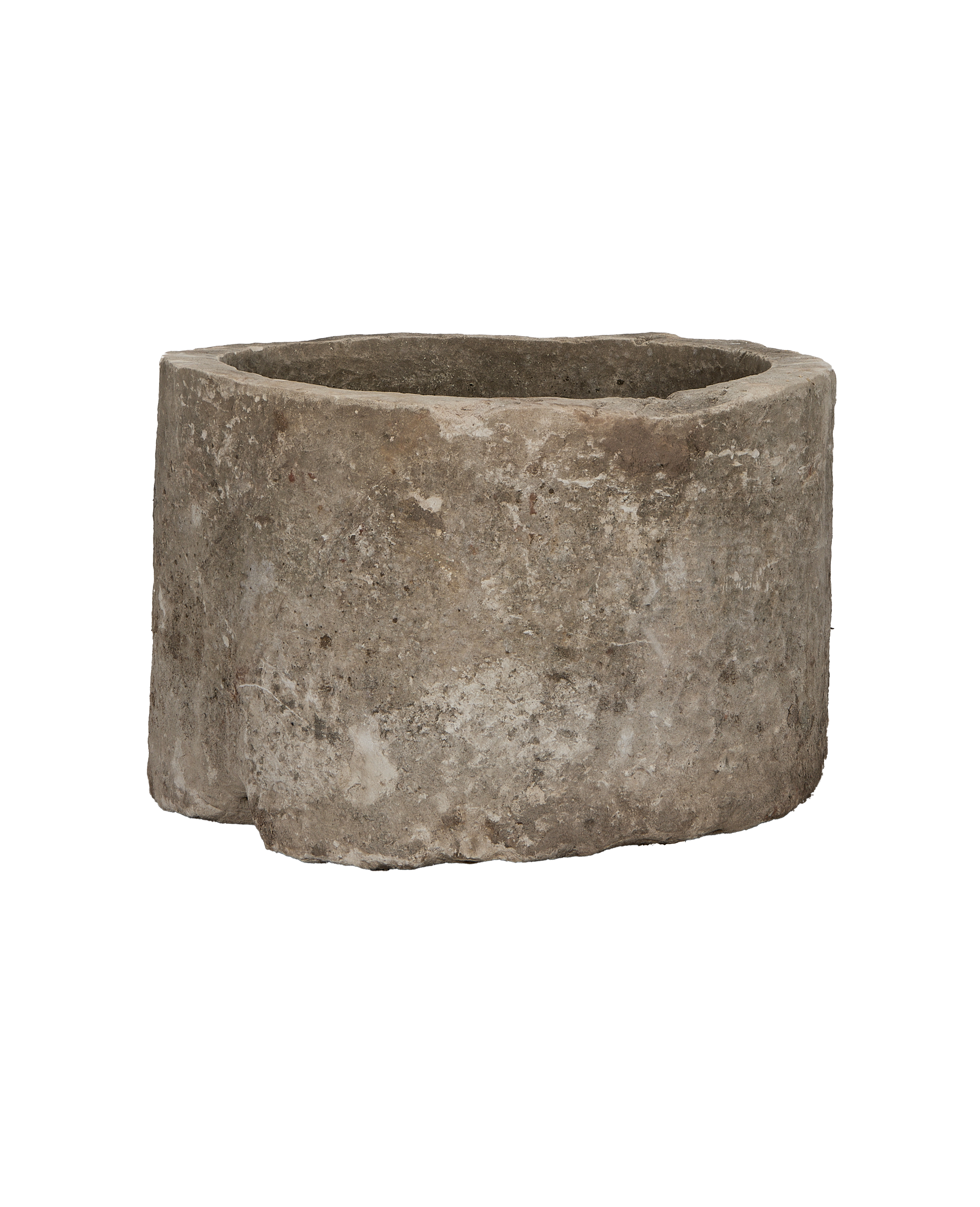 Olive Ateliers - Limestone Trough - Round
