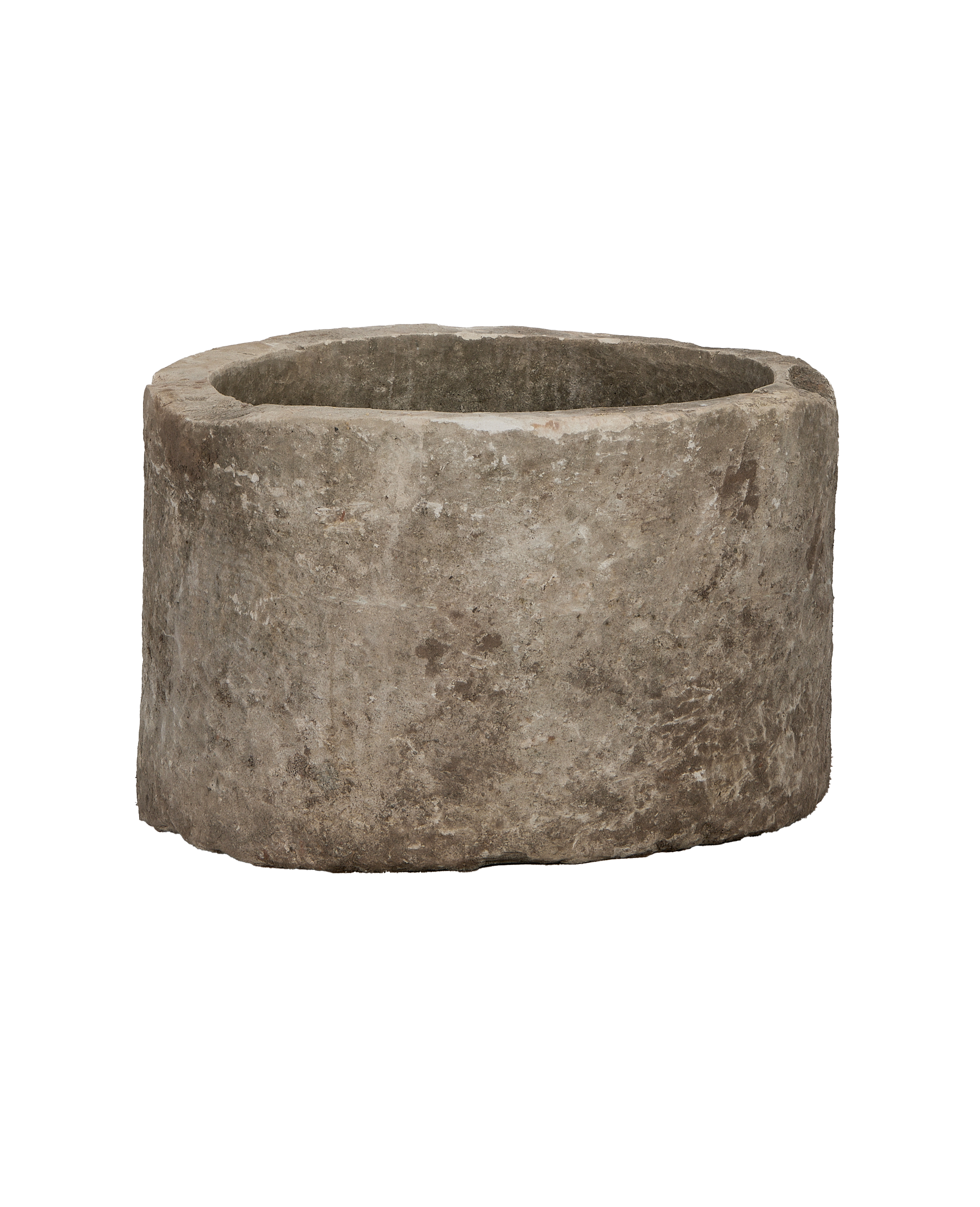 Olive Ateliers - Limestone Trough - Round