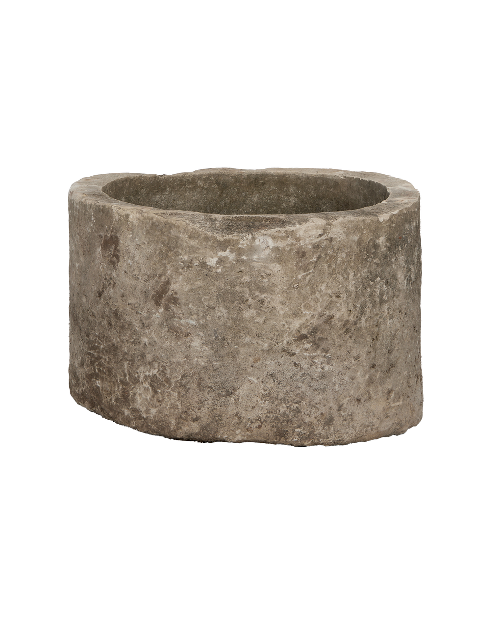 Olive Ateliers - Limestone Trough - Round