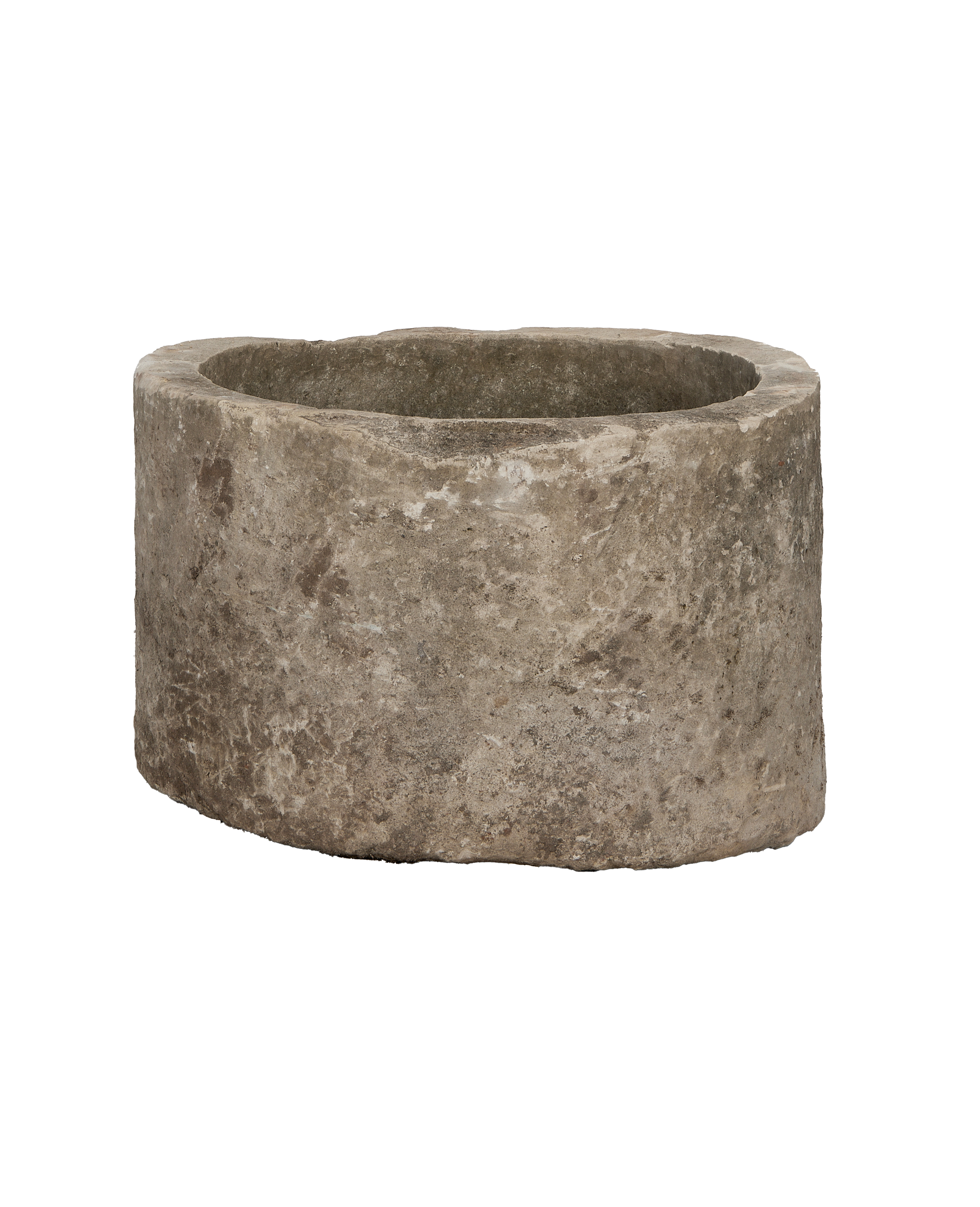 Olive Ateliers - Limestone Trough - Round
