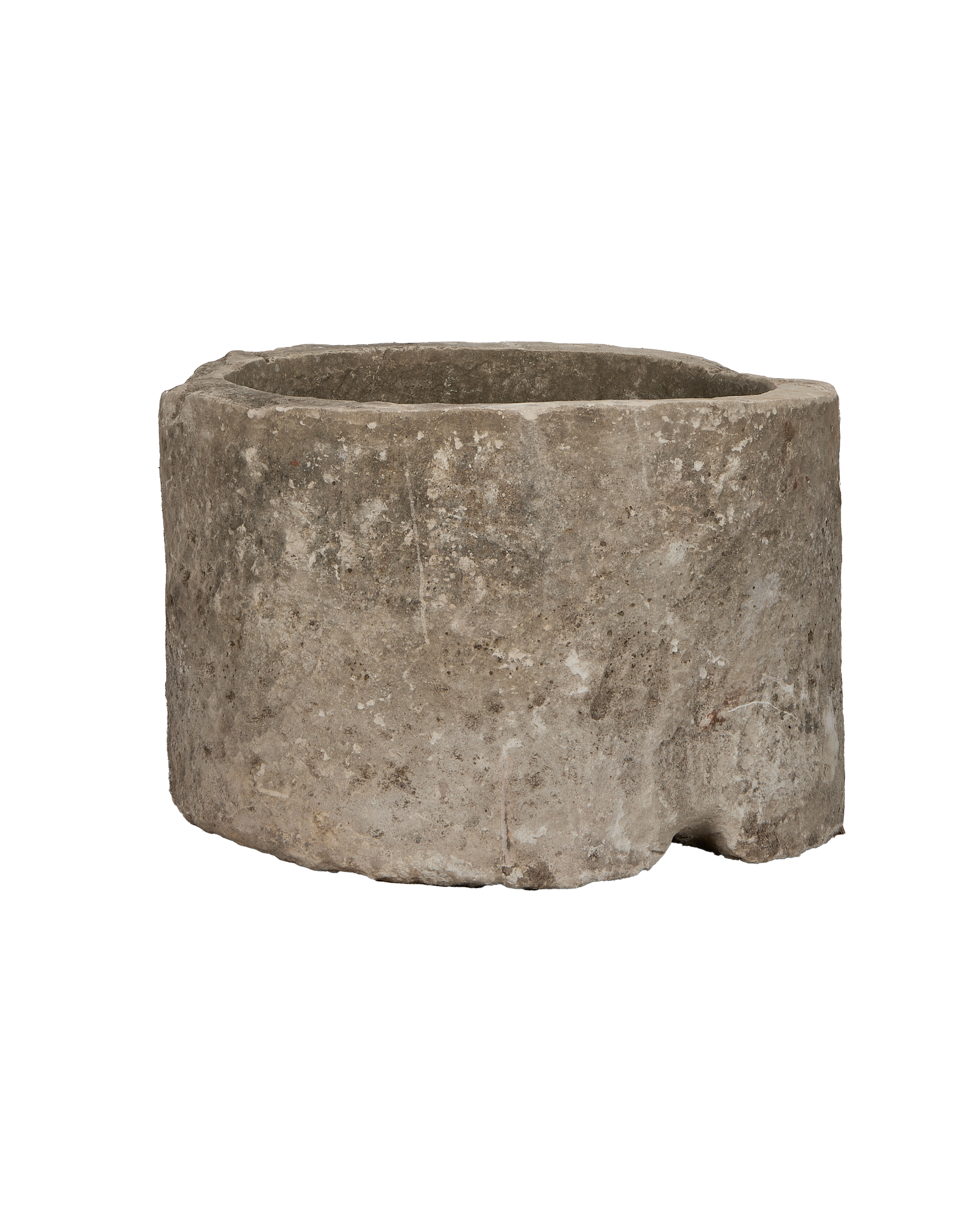 Olive Ateliers - Limestone Trough - Round