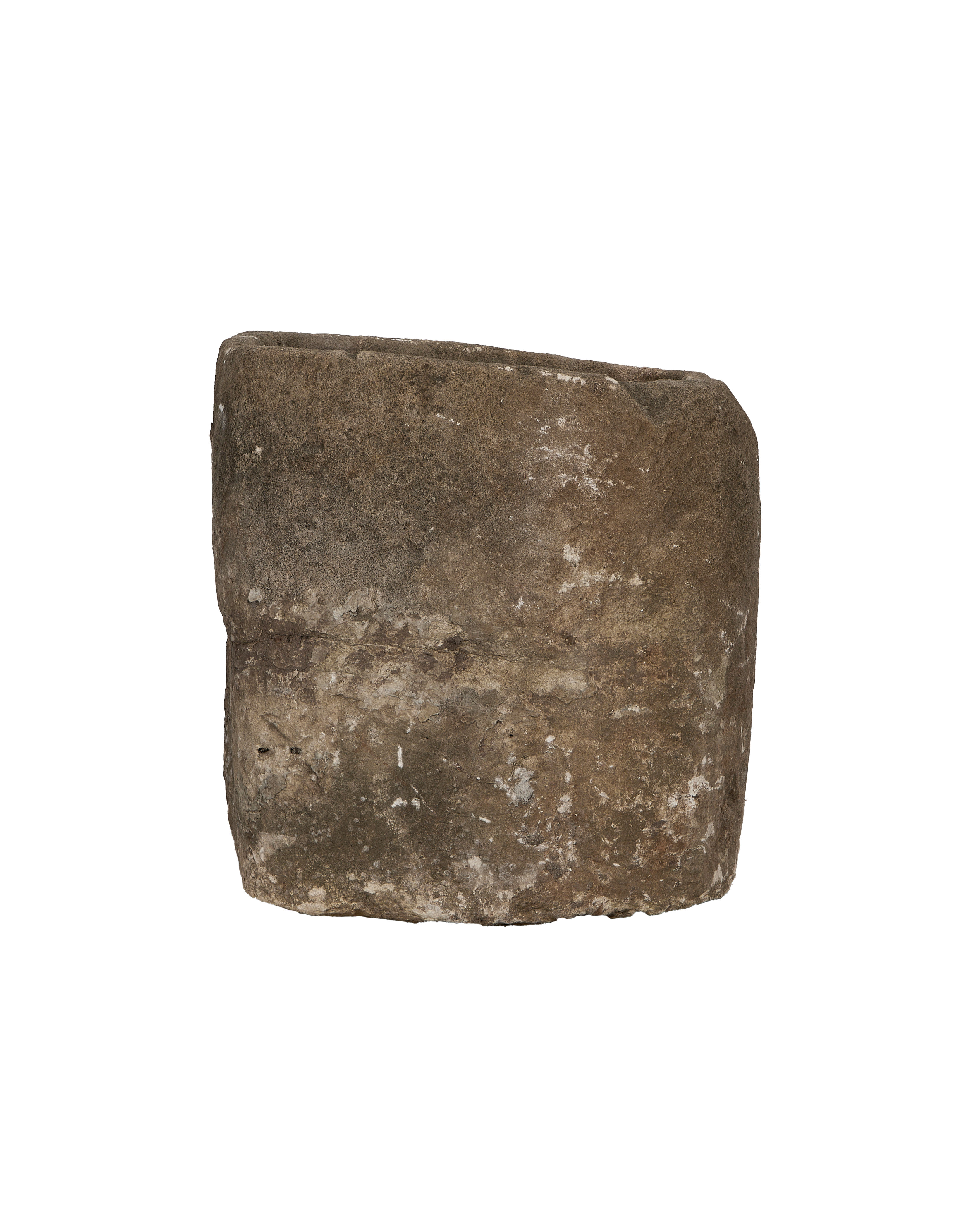 Olive Ateliers - Limestone Trough - Round